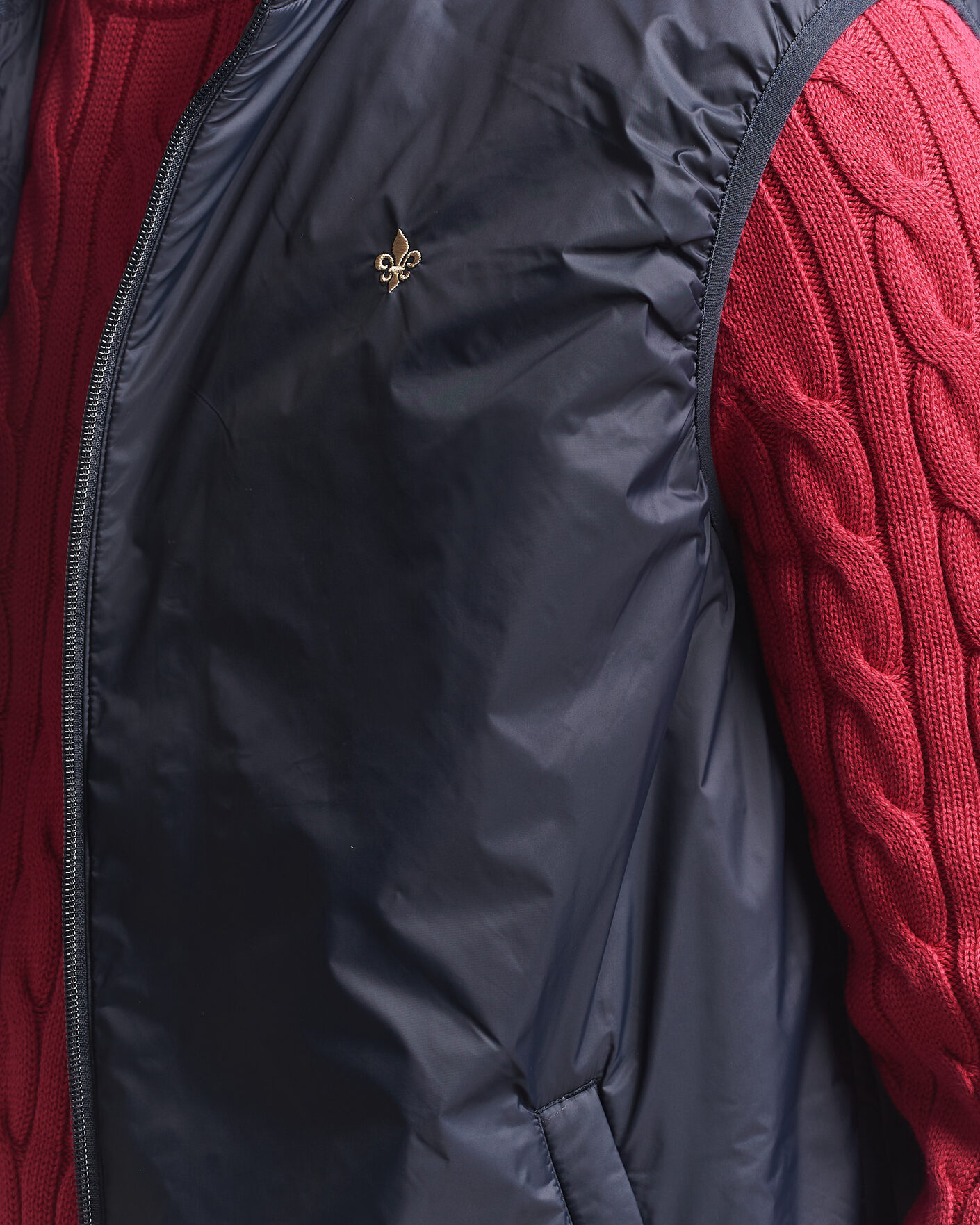 Herren | Westen | Morris | Bradley Padded Vest Navy