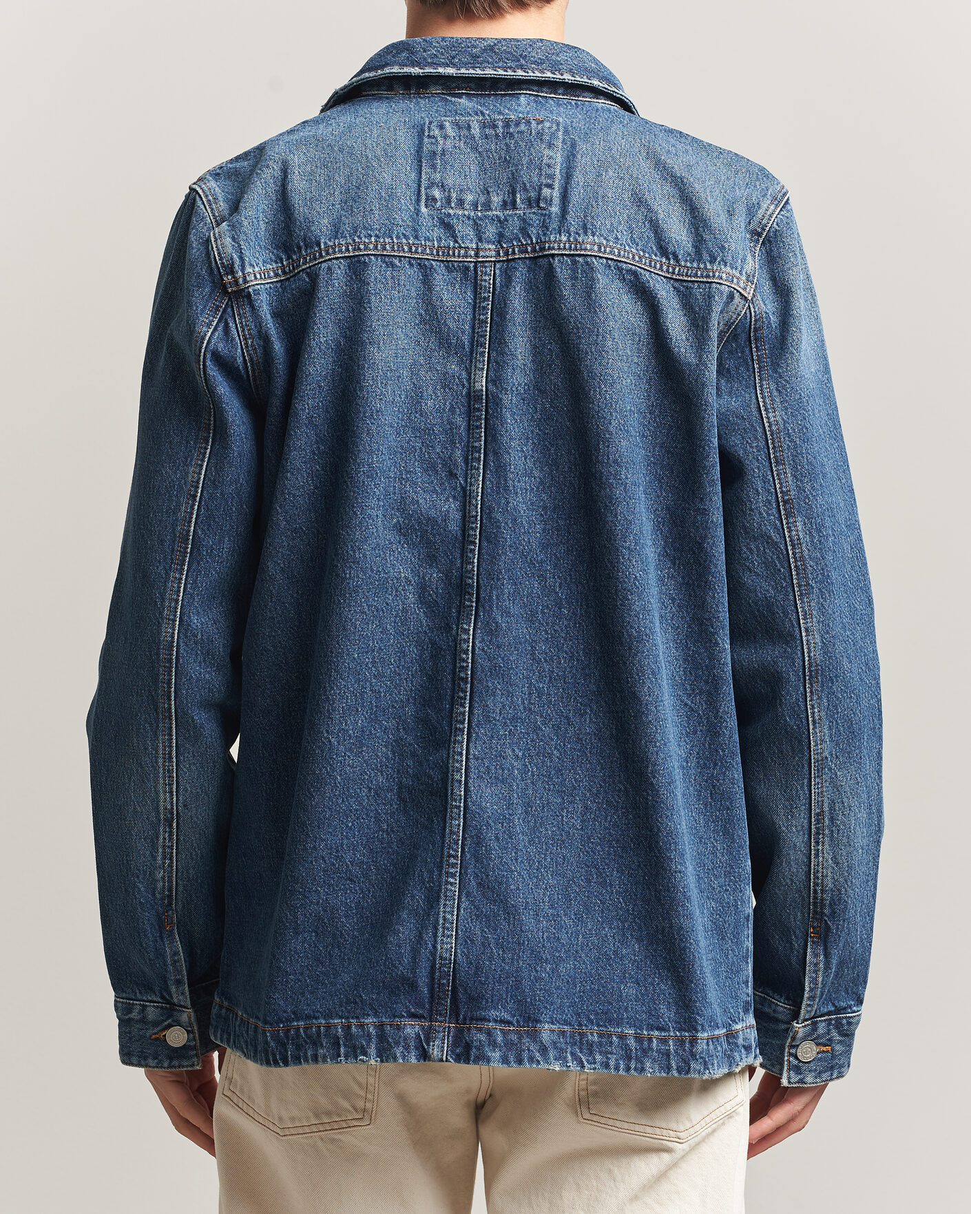 Herren | Jacken | Morris | Denim Shirt Jacket Blue