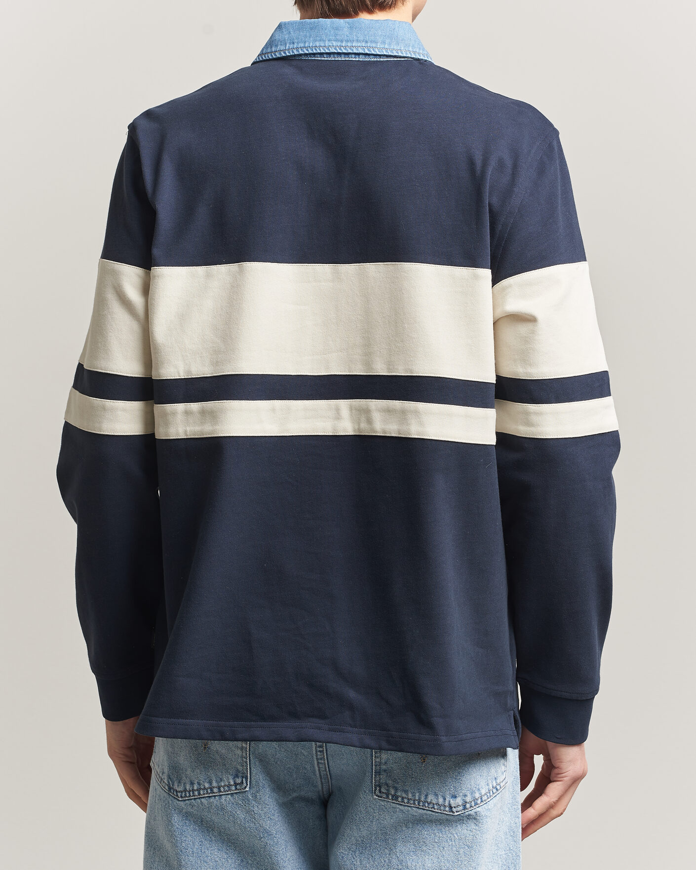 Herren | Pullover | Morris | Weston Rugger Blue/White
