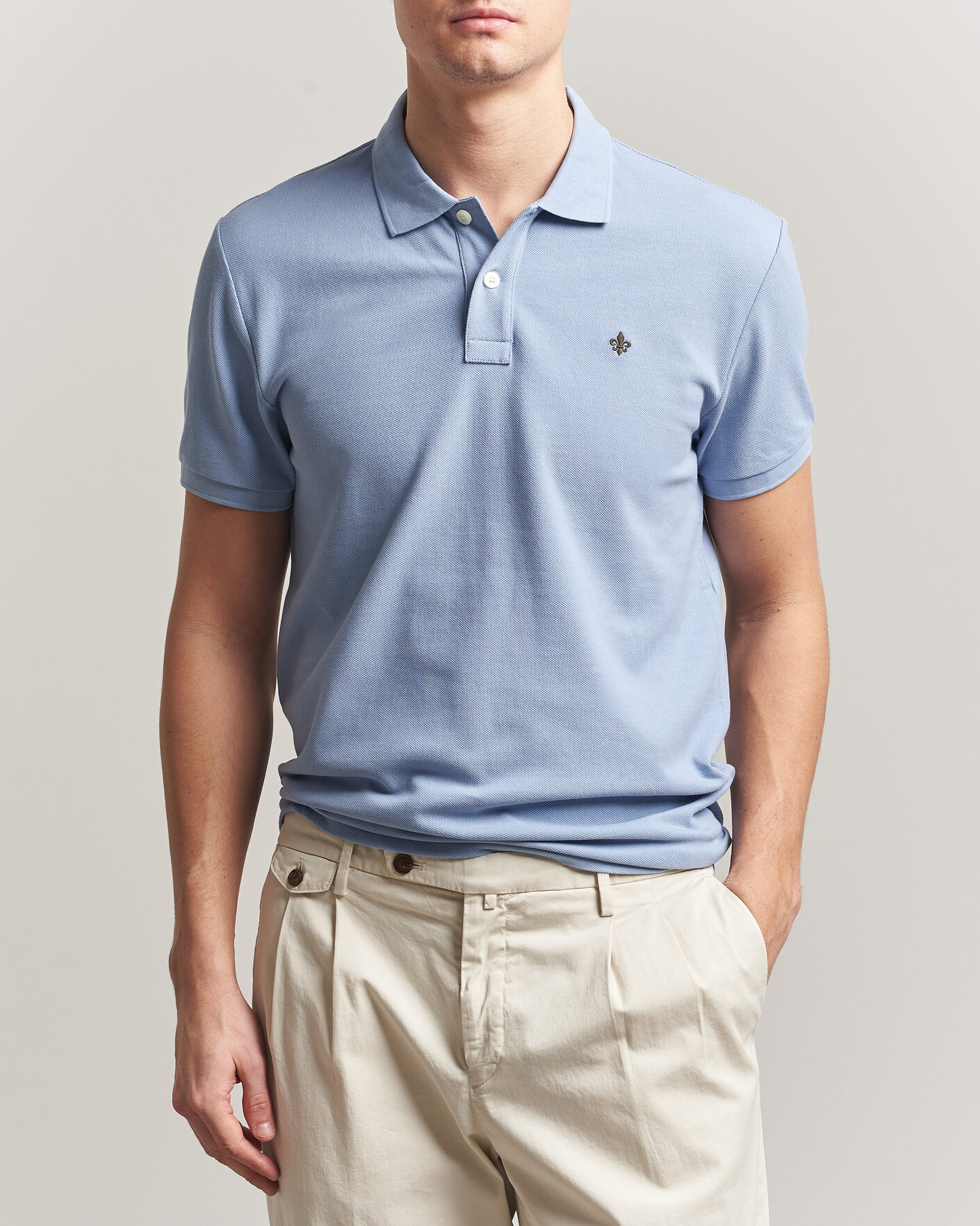 Herren | Poloshirts | Morris | New Pique Light Blue