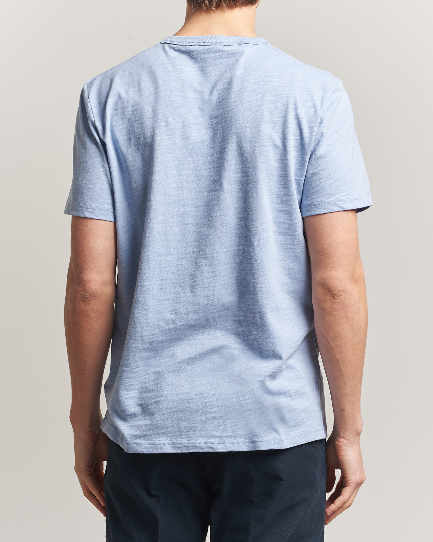 Herren | T-Shirts | Morris | Watson Slub T-Shirt Light Blue