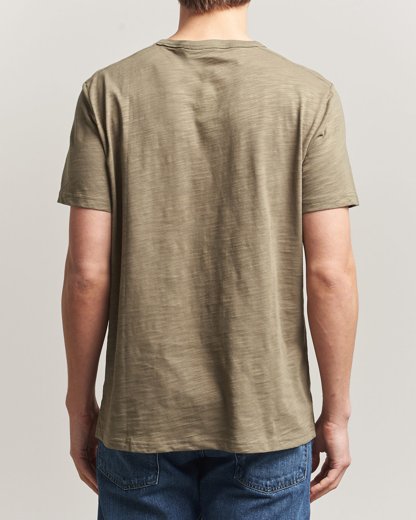 Herren | T-Shirts | Morris | Watson Slub T-Shirt Olive