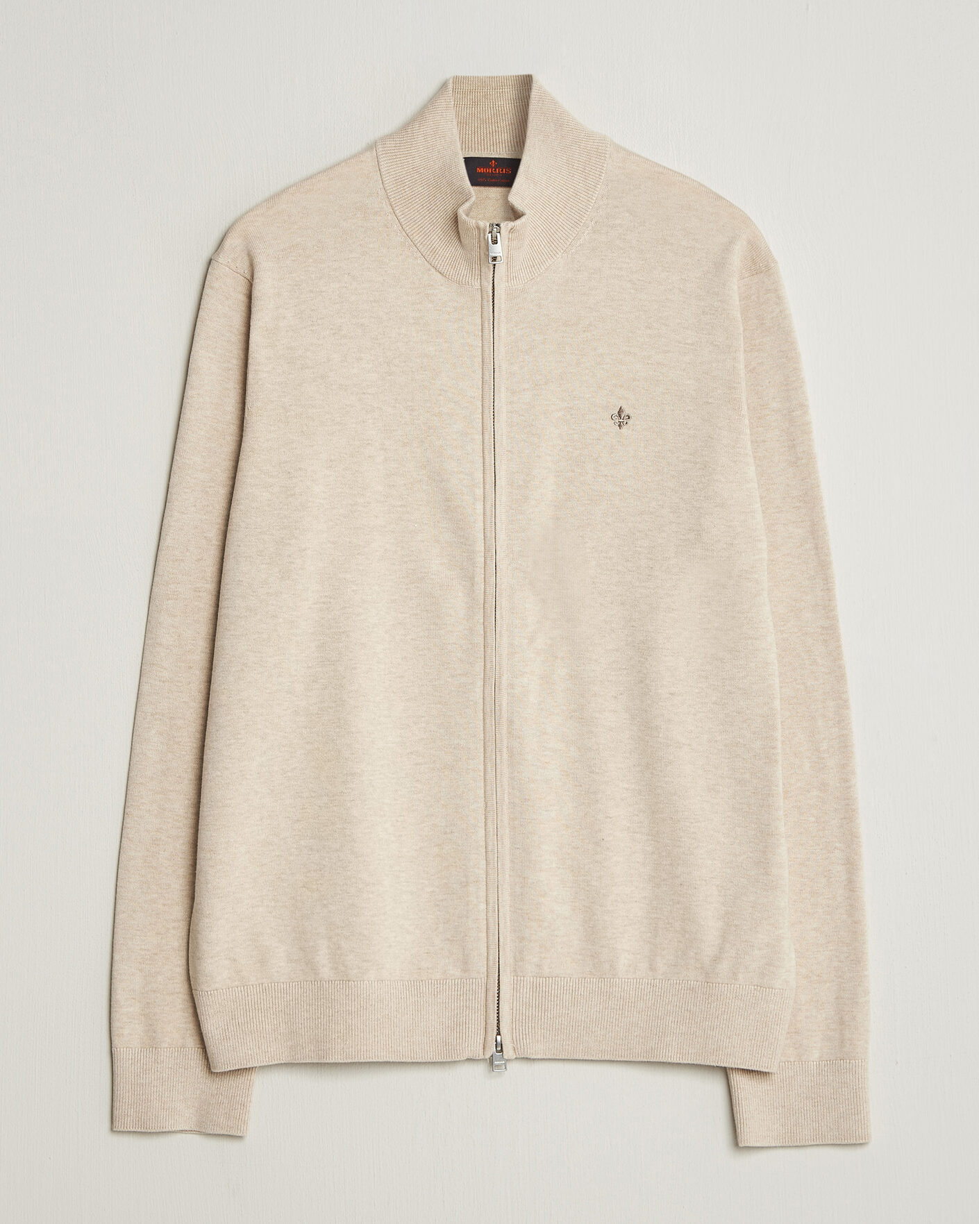 Herren | Pullover | Morris | Riley Zip Cardigan Khaki