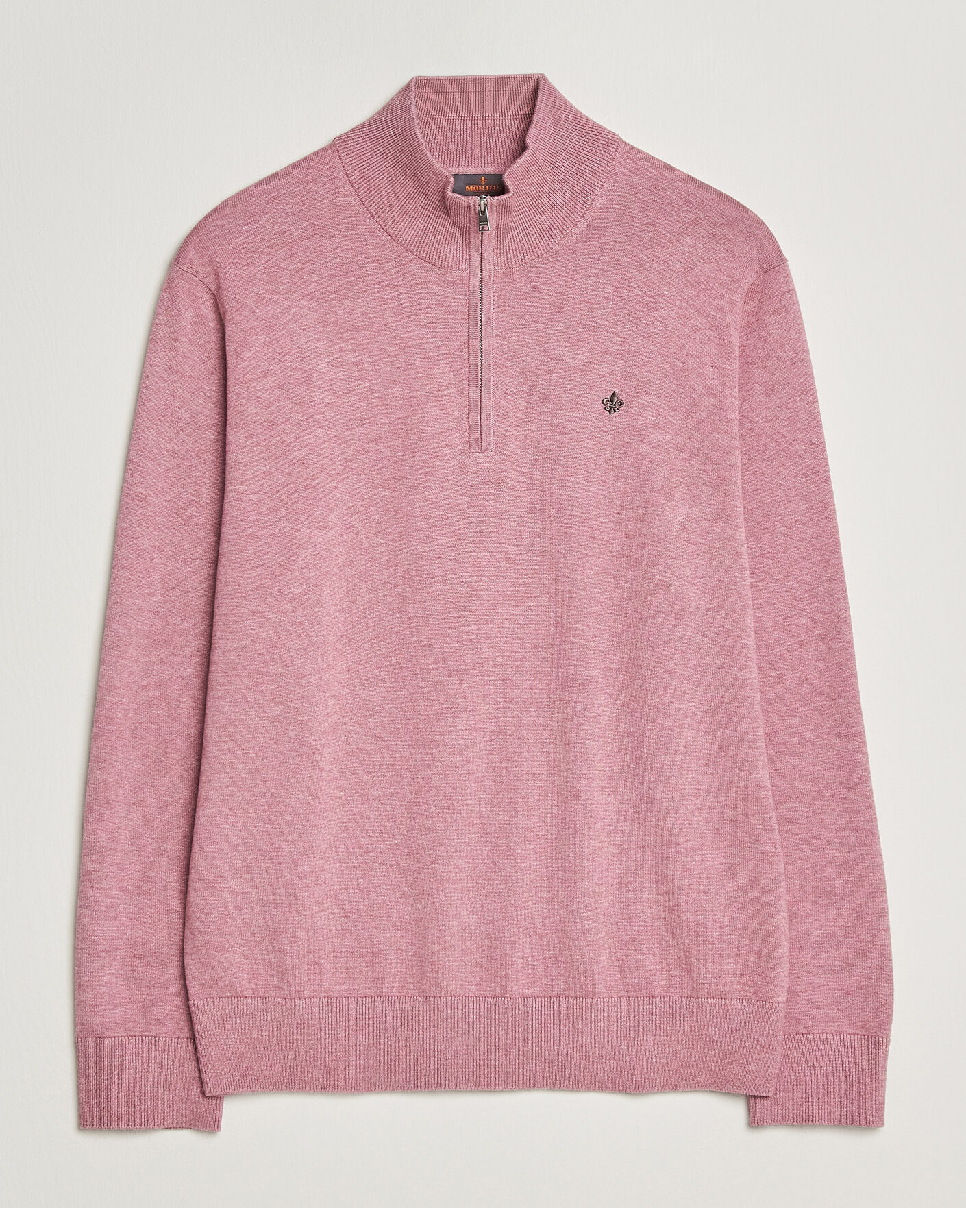 Herren | Pullover | Morris | Riley Half-Zip Pink