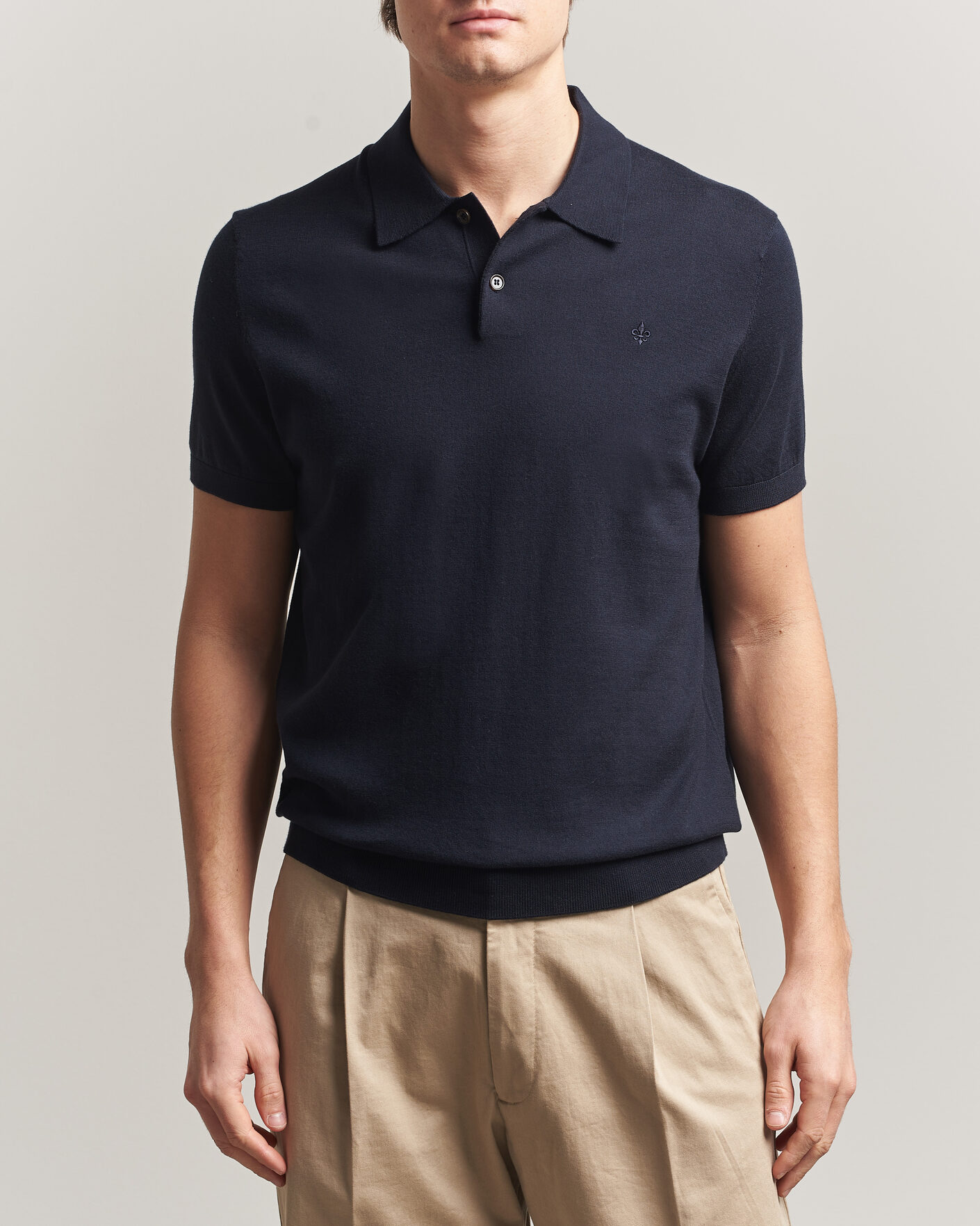 Herren | Poloshirts | Morris | Riley Short Sleeve Polo Navy