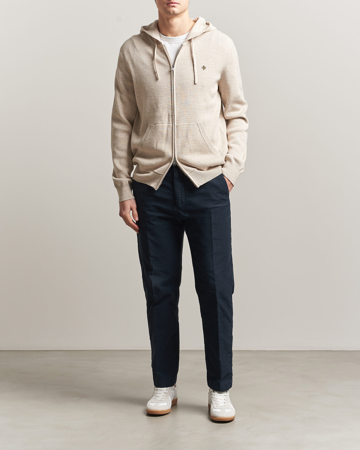 Herren | Pullover | Morris | Randall Full-Zip Hoodie Khaki
