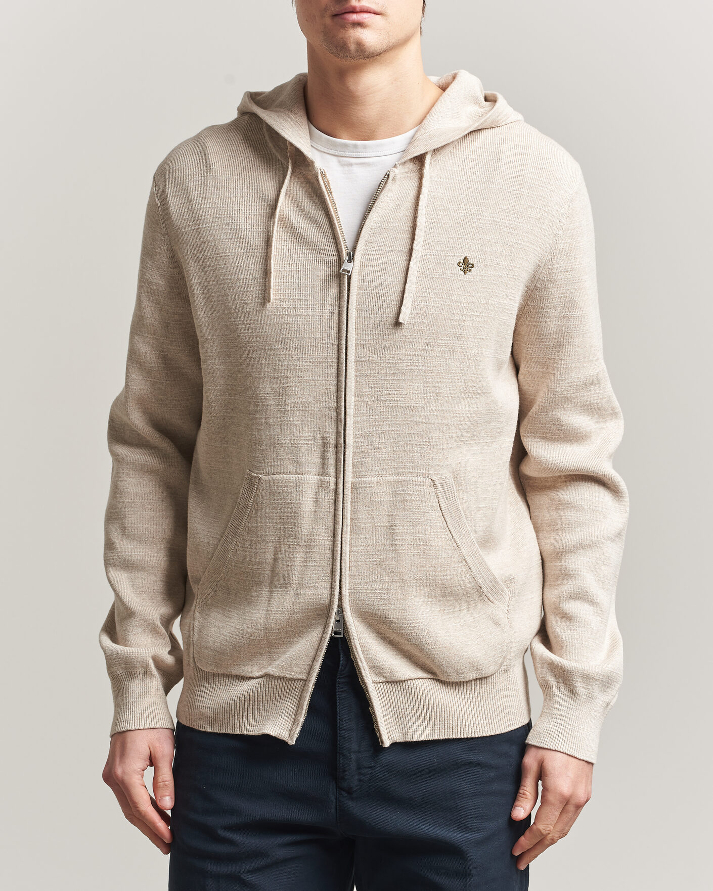 Herren | Pullover | Morris | Randall Full-Zip Hoodie Khaki