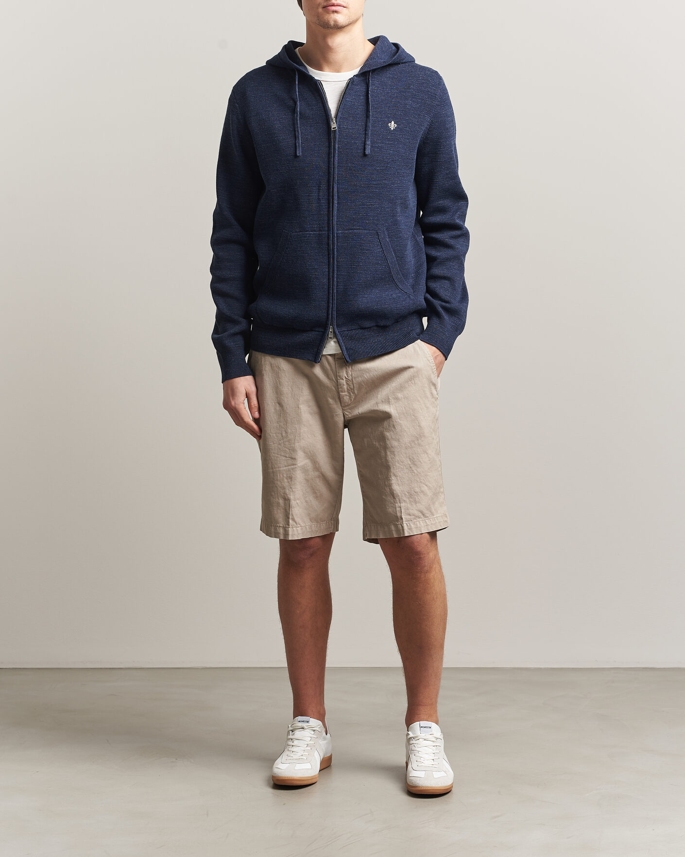 Herren | Pullover | Morris | Randall Full-Zip Hoodie Navy