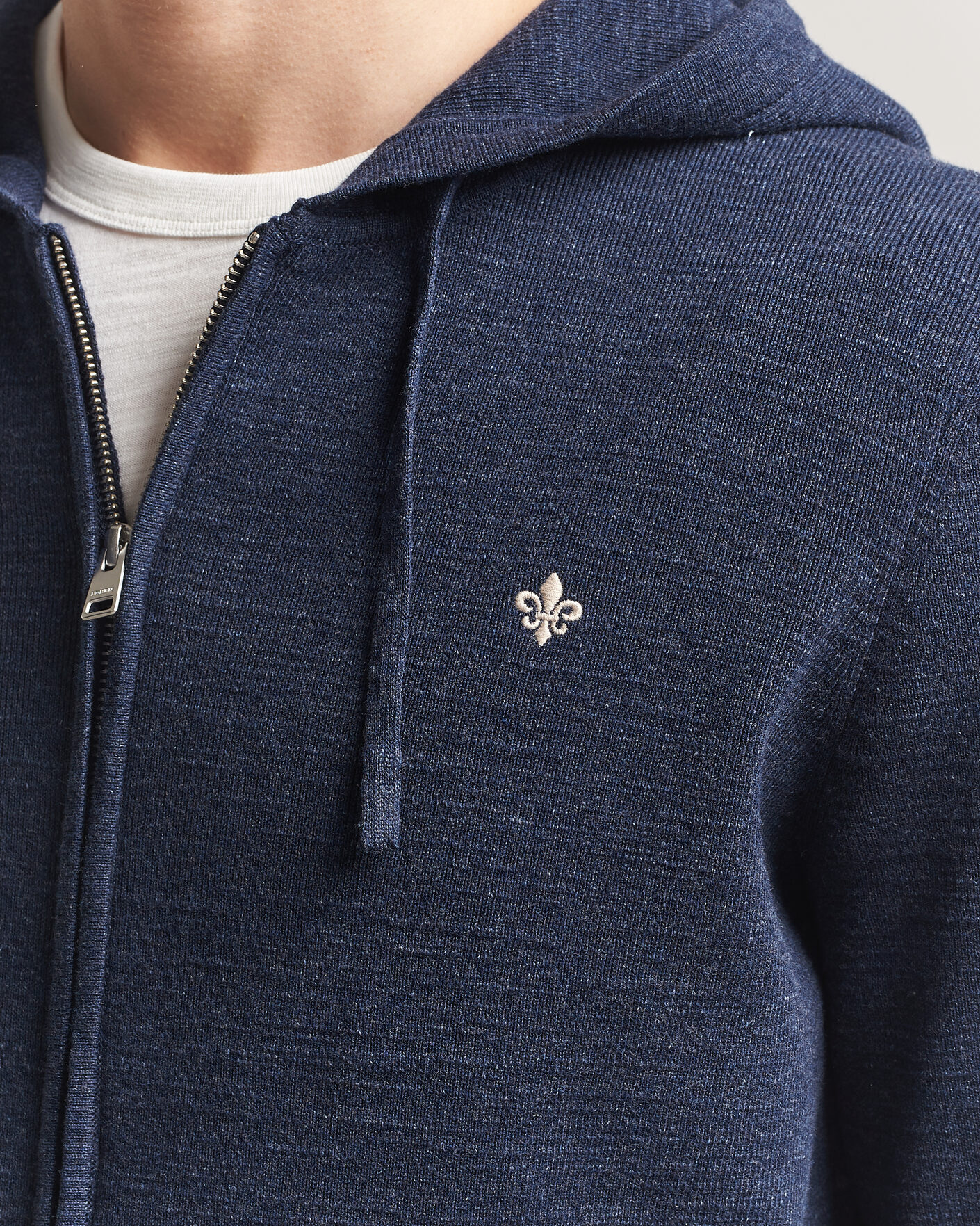 Herren | Pullover | Morris | Randall Full-Zip Hoodie Navy
