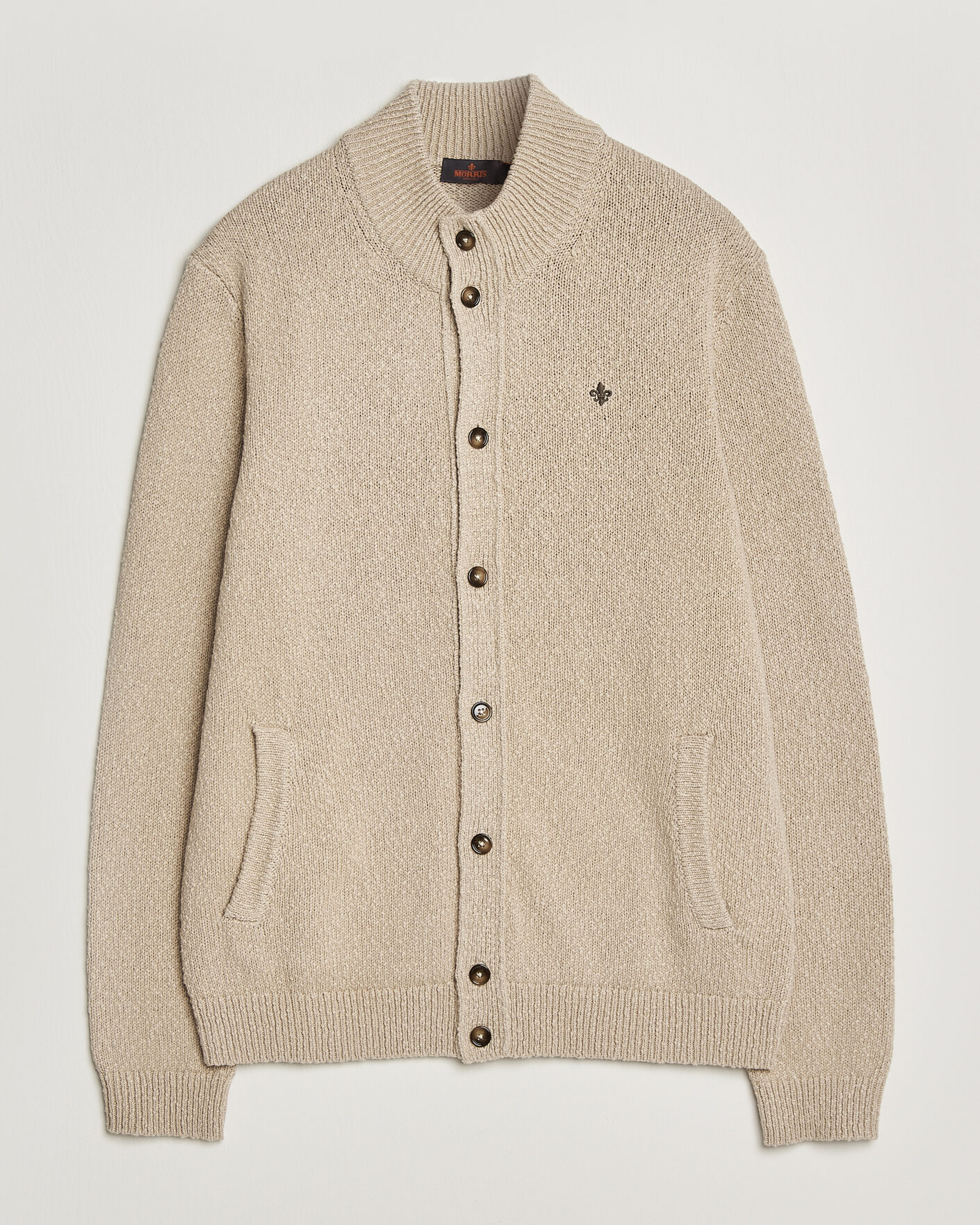 Herren | Pullover | Morris | Windham Button Cardigan Khaki