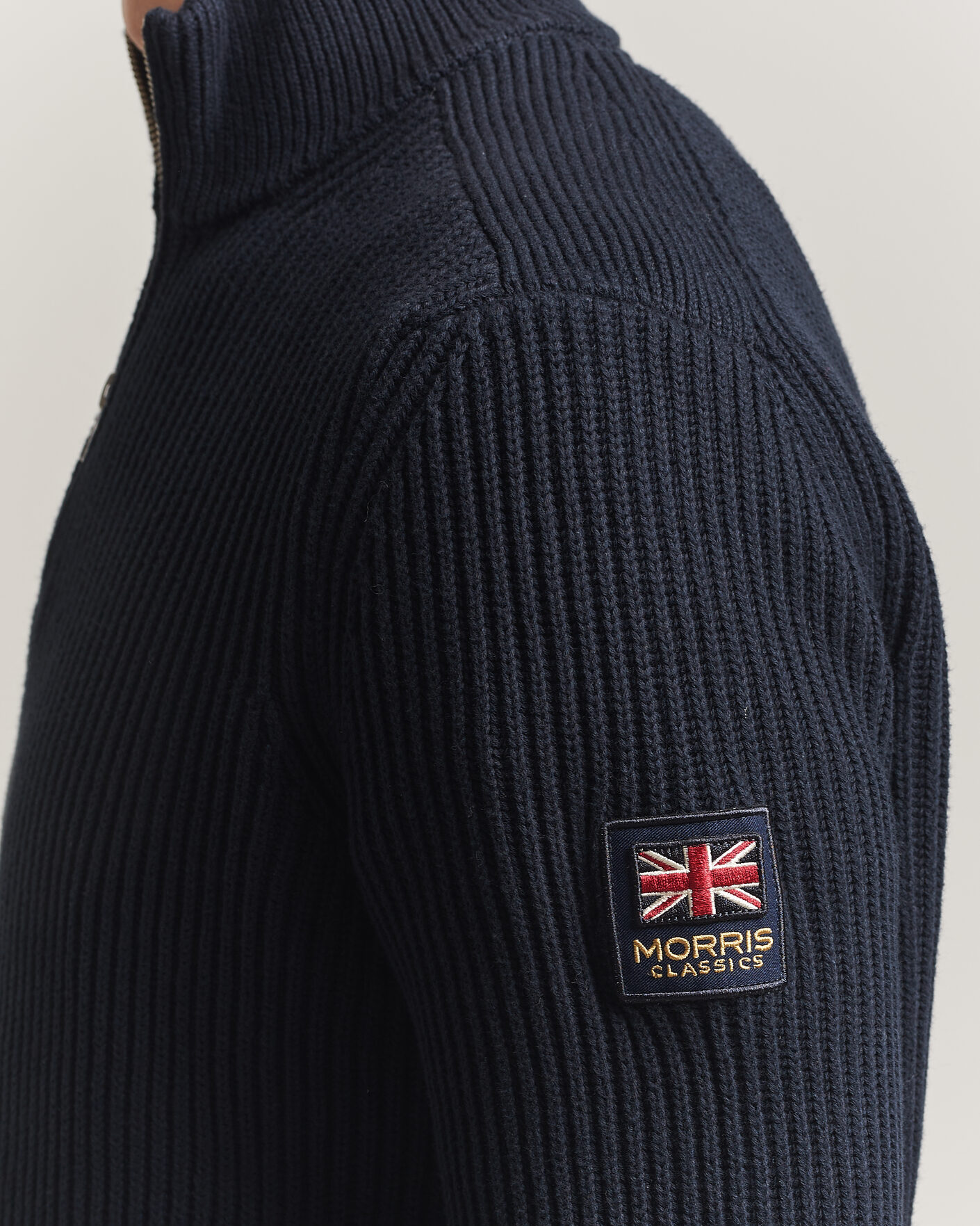 Herren | Pullover | Morris | Brenton Half-Zip Navy