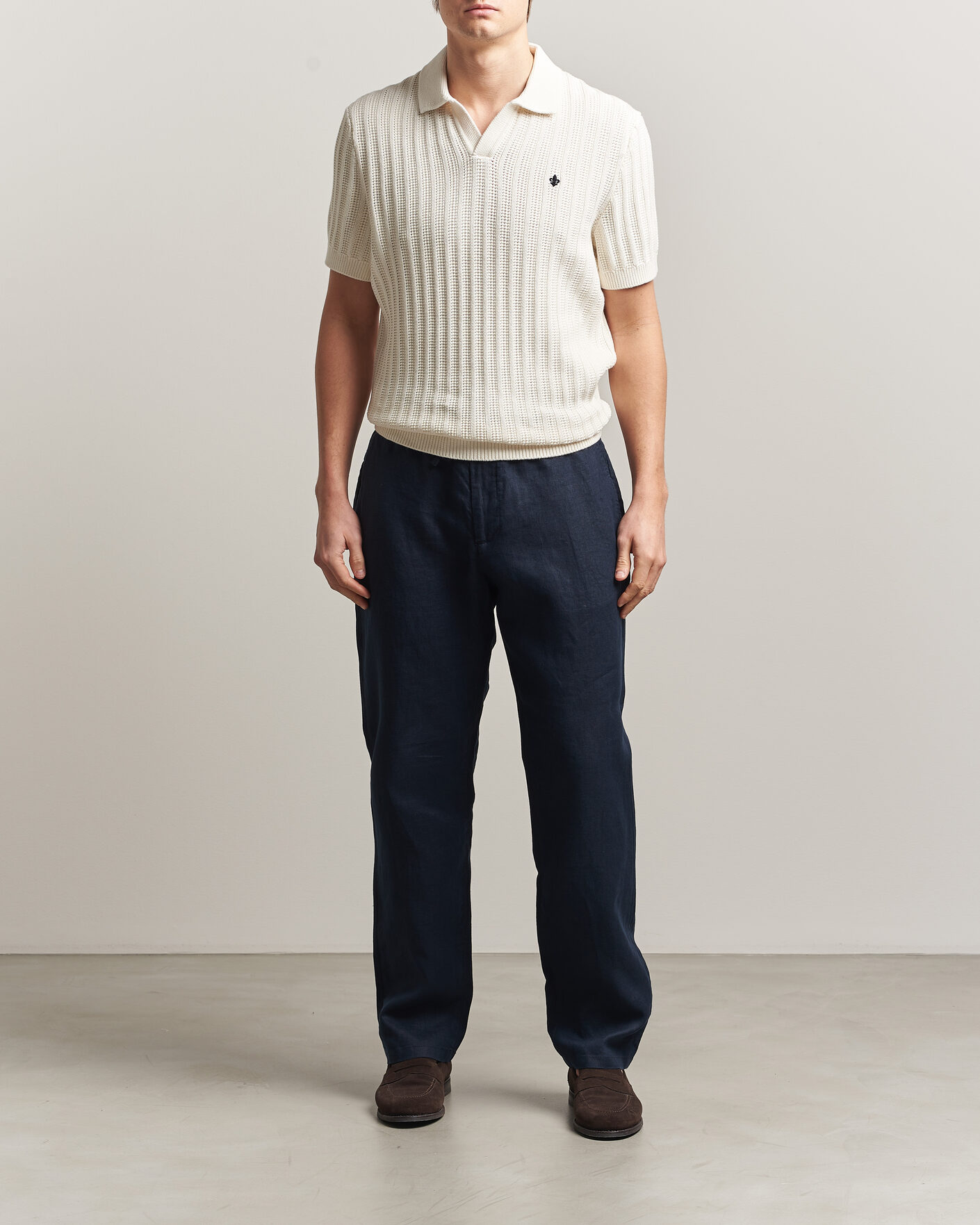 Herren | Poloshirts | Morris | Baldwin Resort Polo Off White