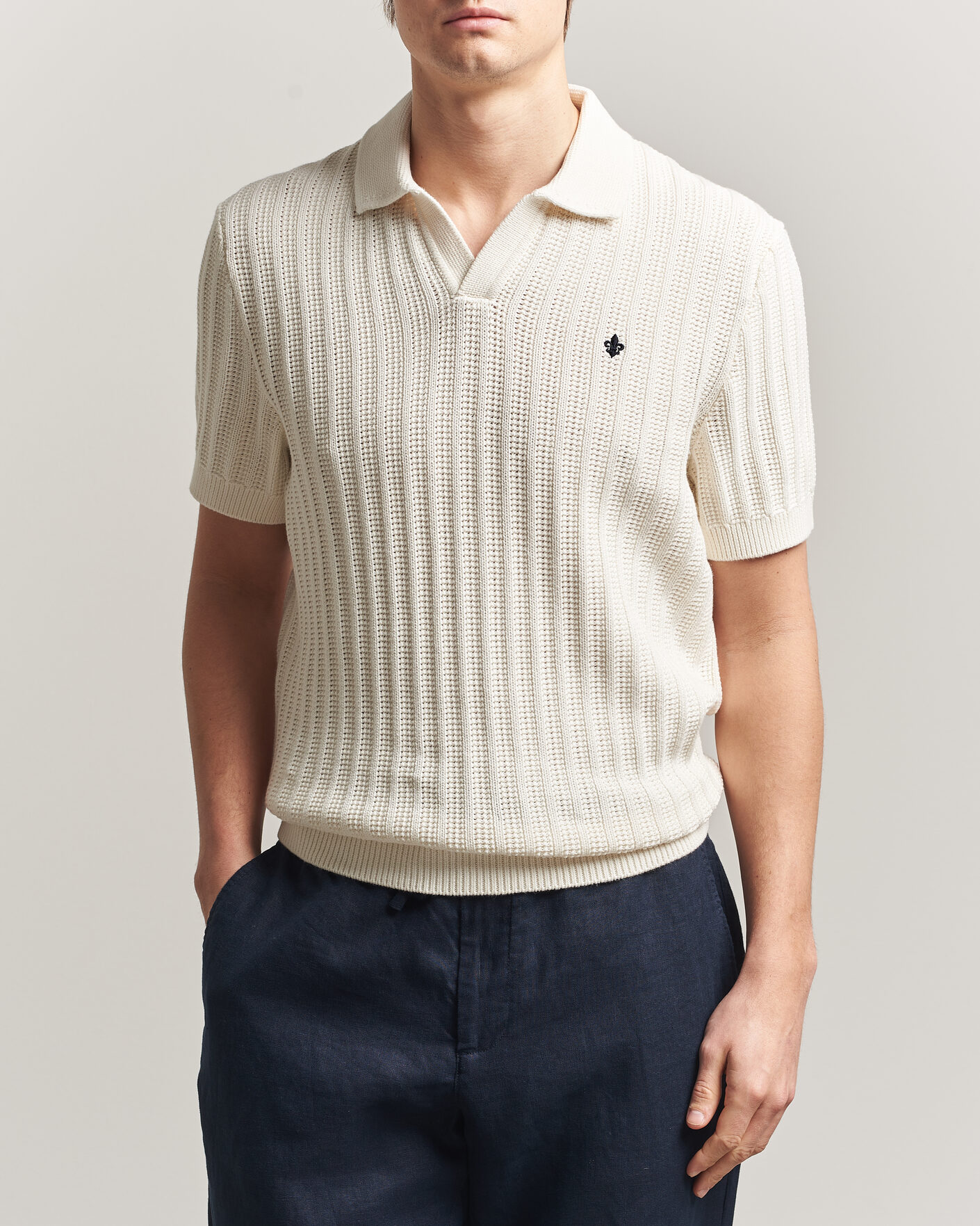 Herren | Poloshirts | Morris | Baldwin Resort Polo Off White
