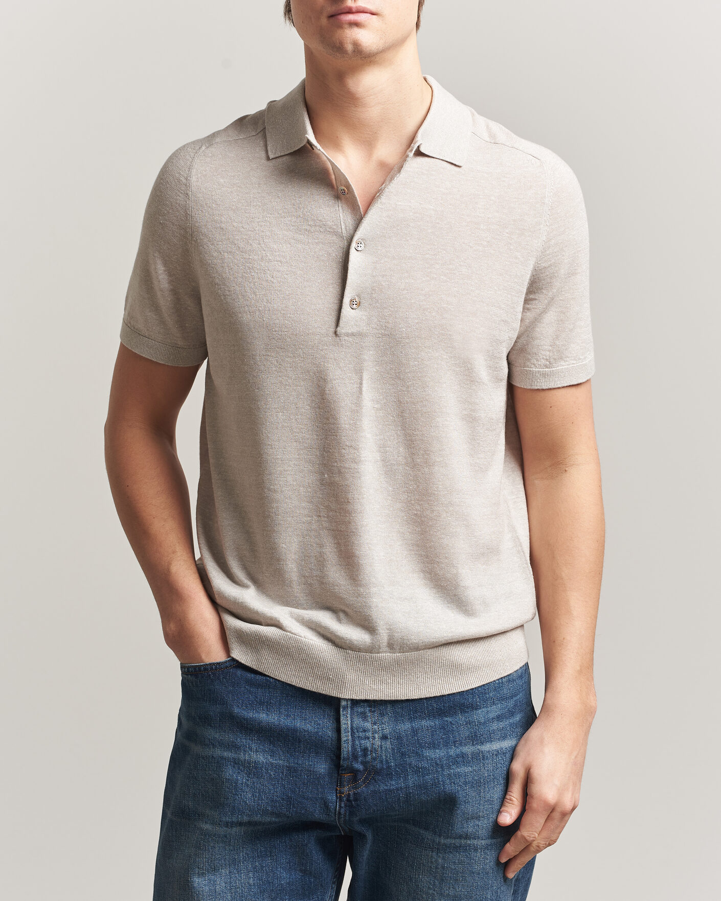 Herren | Poloshirts | Morris | Colin Short Sleeve Polo Shirt Khaki