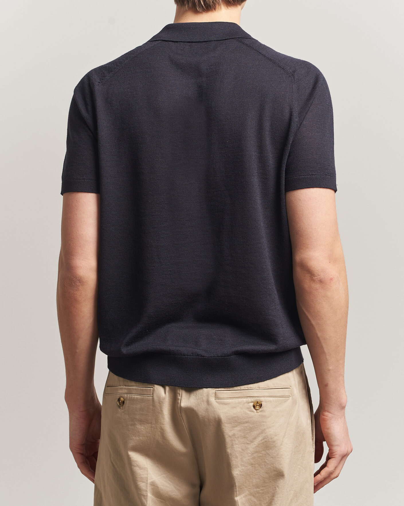 Herren | Poloshirts | Morris | Colin Short Sleeve Polo Shirt Navy