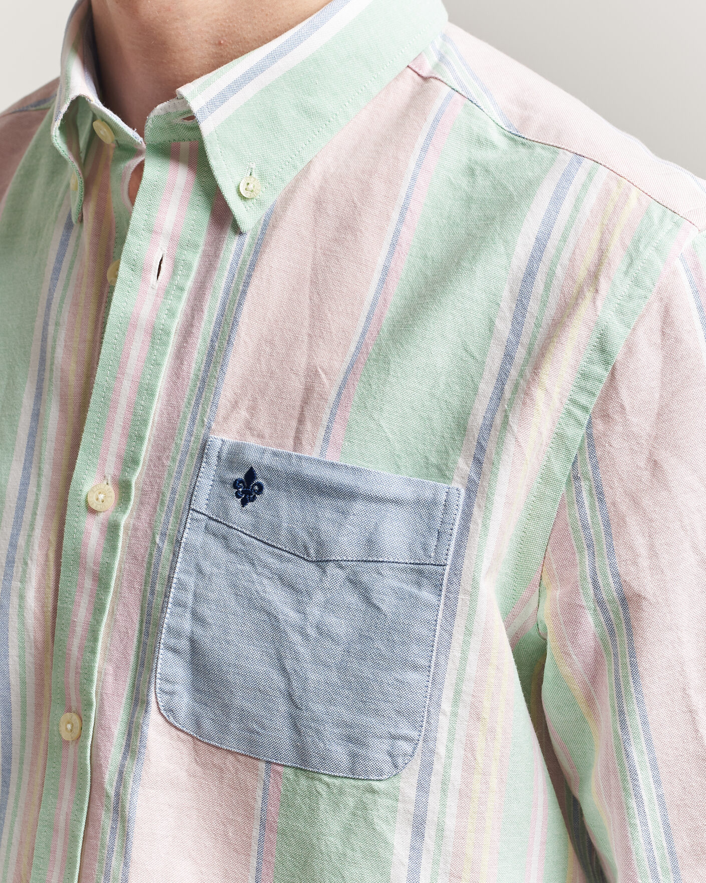 Herren | Hemden | Morris | Happy Oxford Shirt Multi