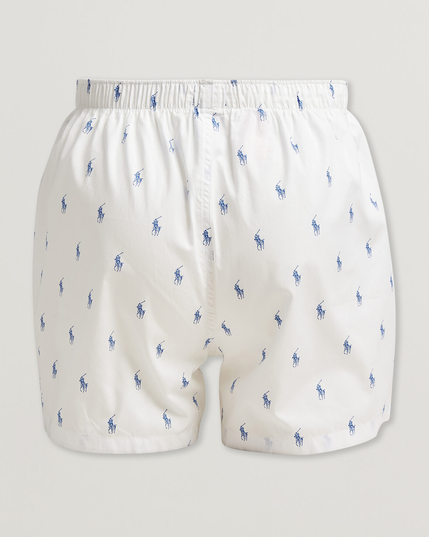 Herren | Unterwäsche | Polo Ralph Lauren | 3-Pack Woven Boxer White/Blue Stripe