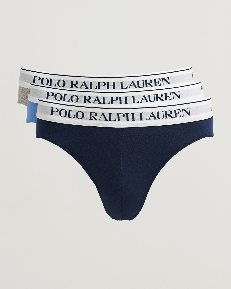 Herren | Unterwäsche | Polo Ralph Lauren | 3-Pack Brief Navy/Harbour Island/Andover