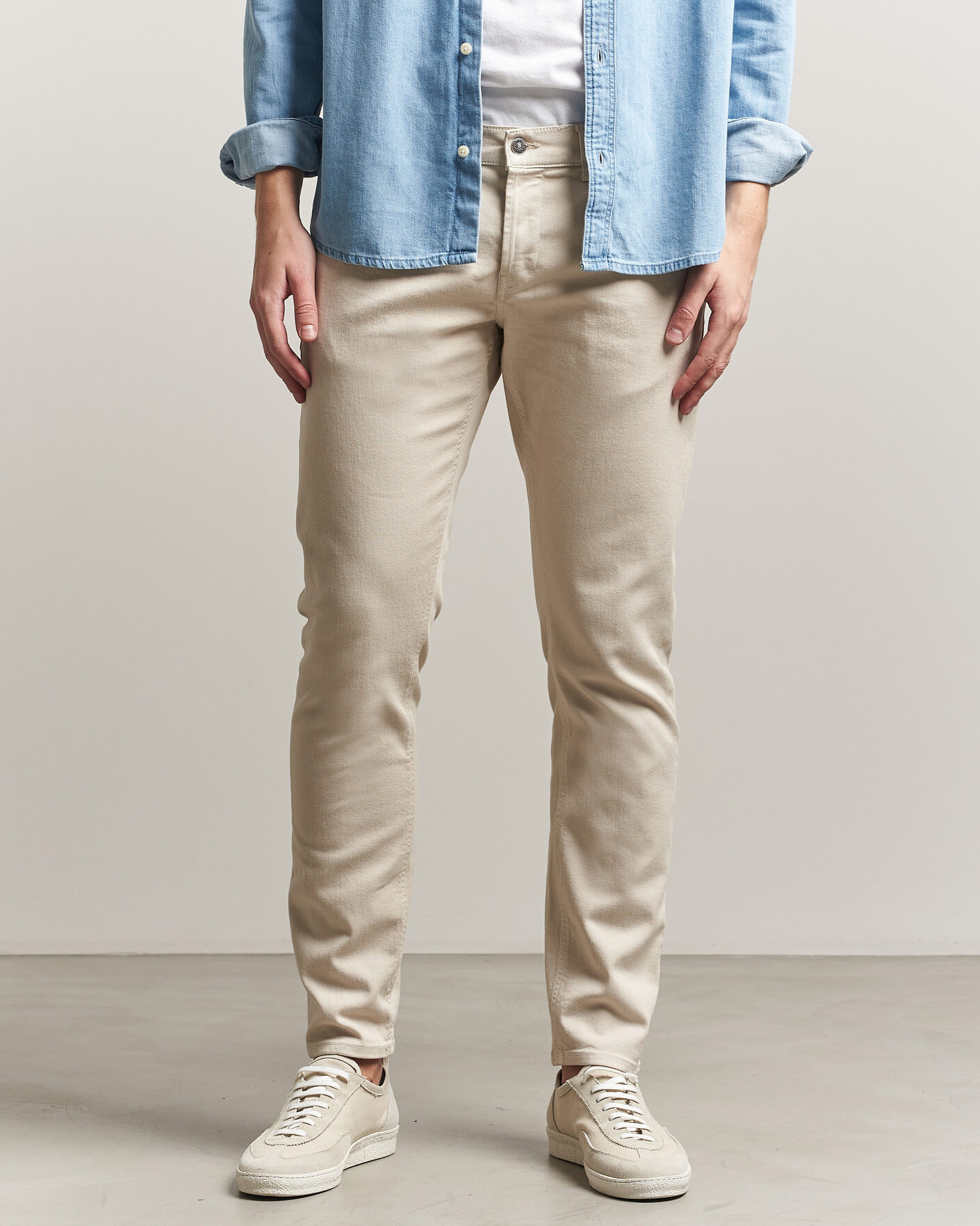 Herren | Jeans | Dondup | George Bullstretch 5-Pocket Pants Beige