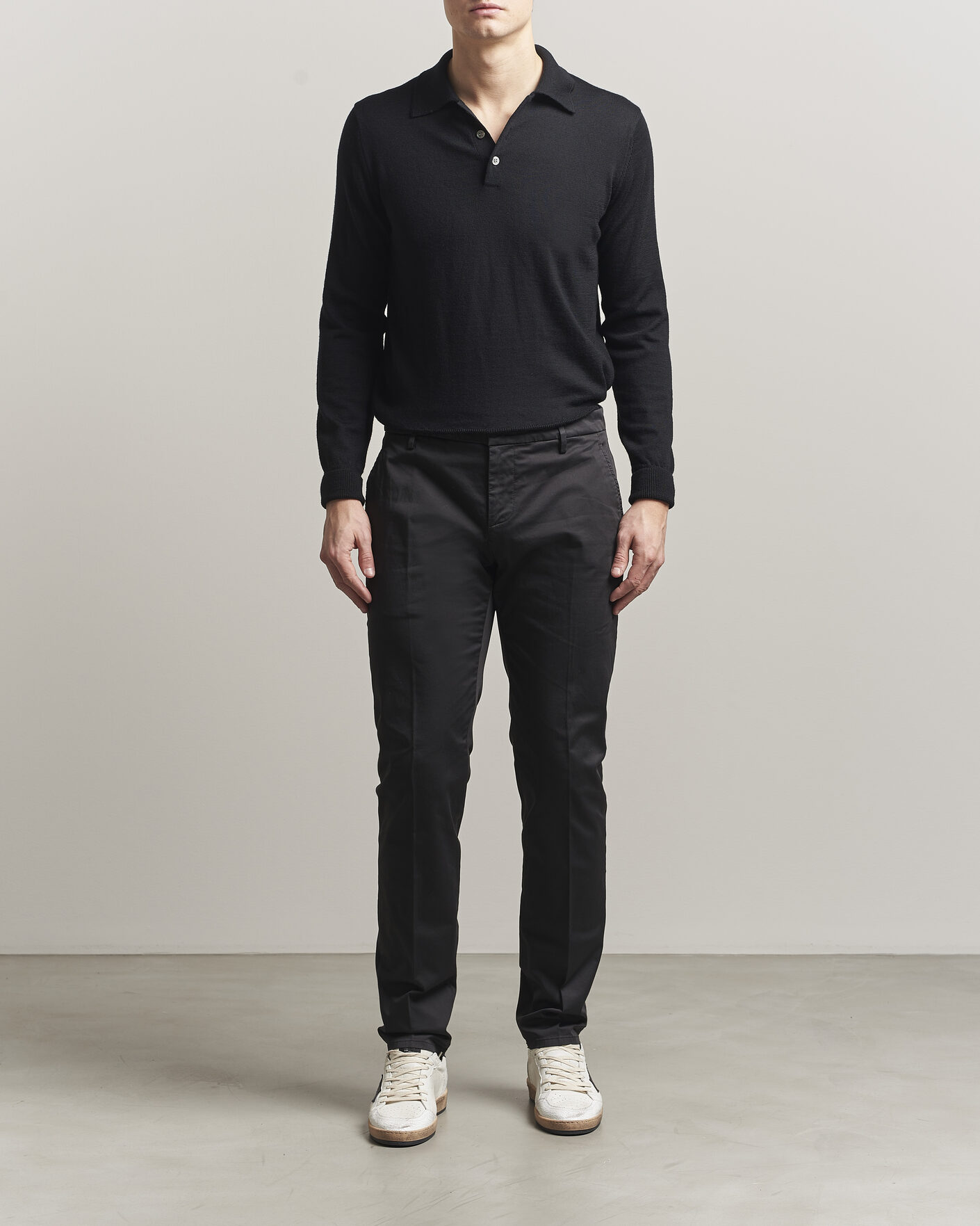 Herren | Hosen | Dondup | Spiritisimo Cotton Chinos Black