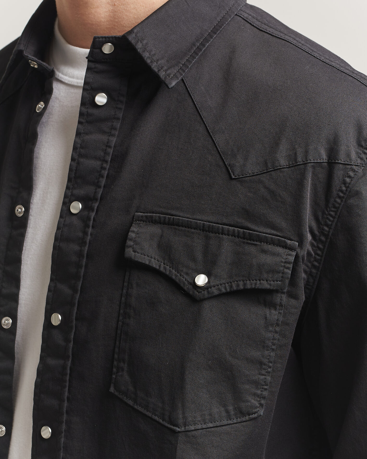 Herren | Hemden | Dondup | Regular Fit Shirt Washed Black