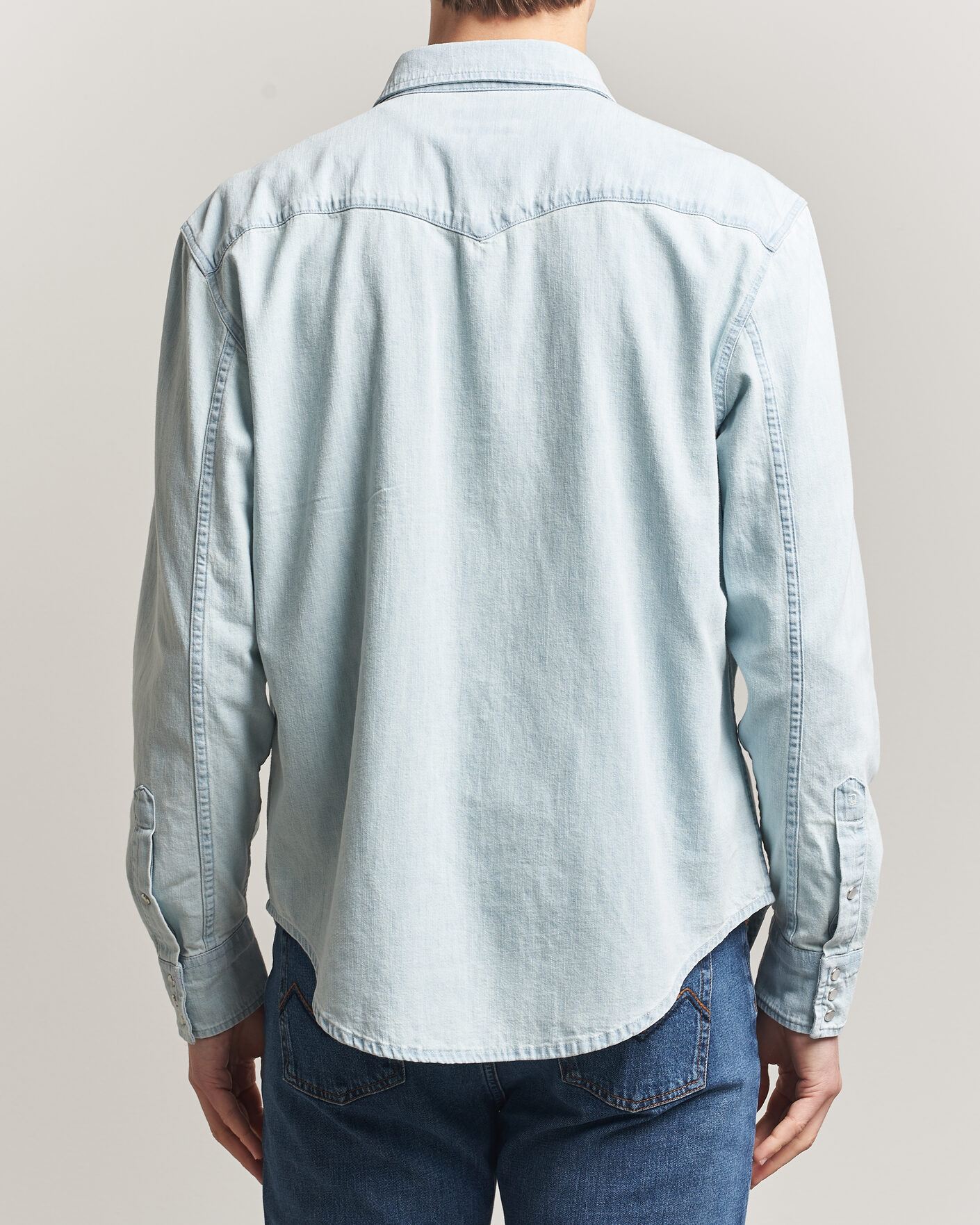 Herren | Hemden | Dondup | Regular Fit Denim Shirt Light Blue