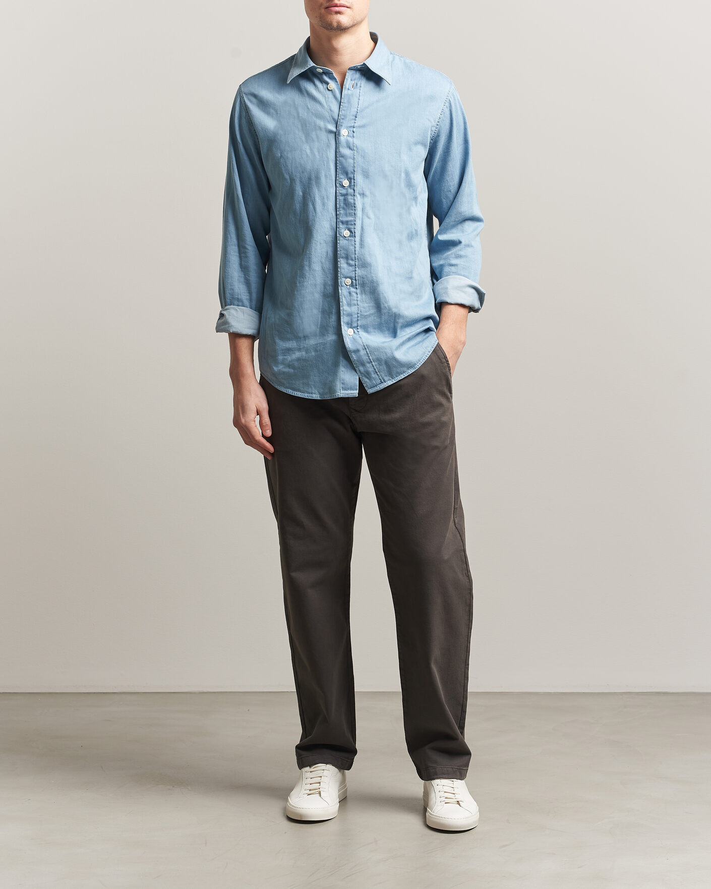 Herren | Hosen | NN07 | Aden Regular Fit Chinos Dark Army