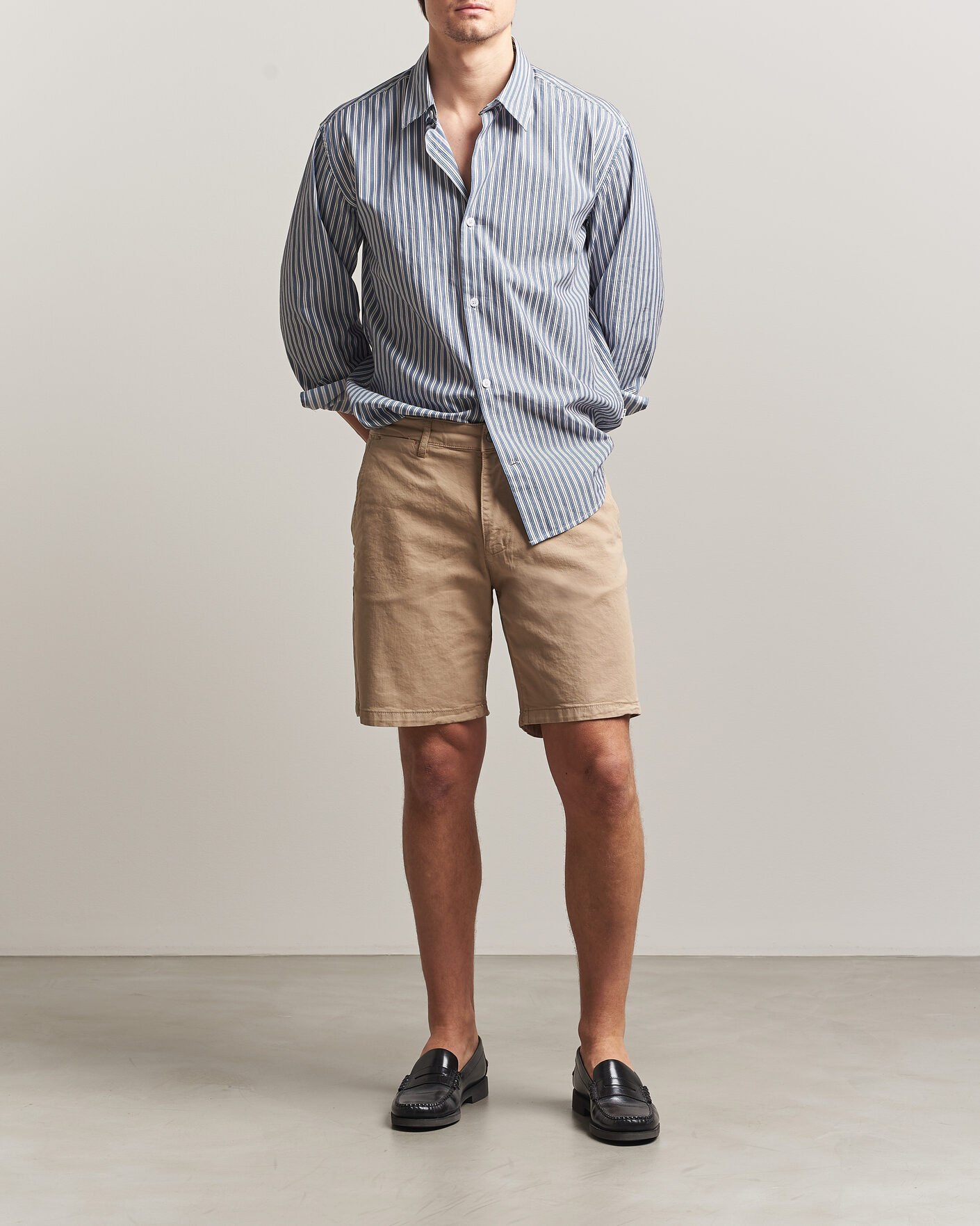 Herren | Shorts | NN07 | Aden Regular Fit Chino Shorts Desert Khaki