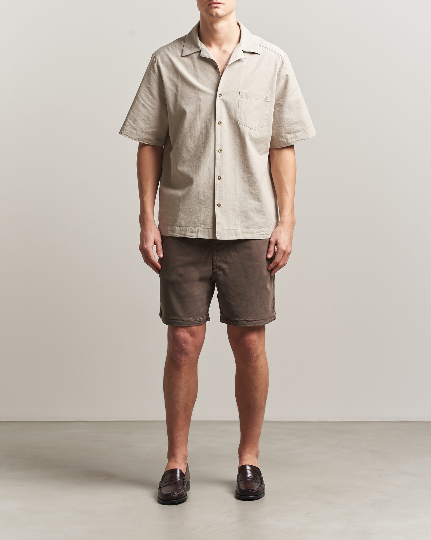 Herren | Shorts | NN07 | Gregor Drawstring Shorts Mable Husk