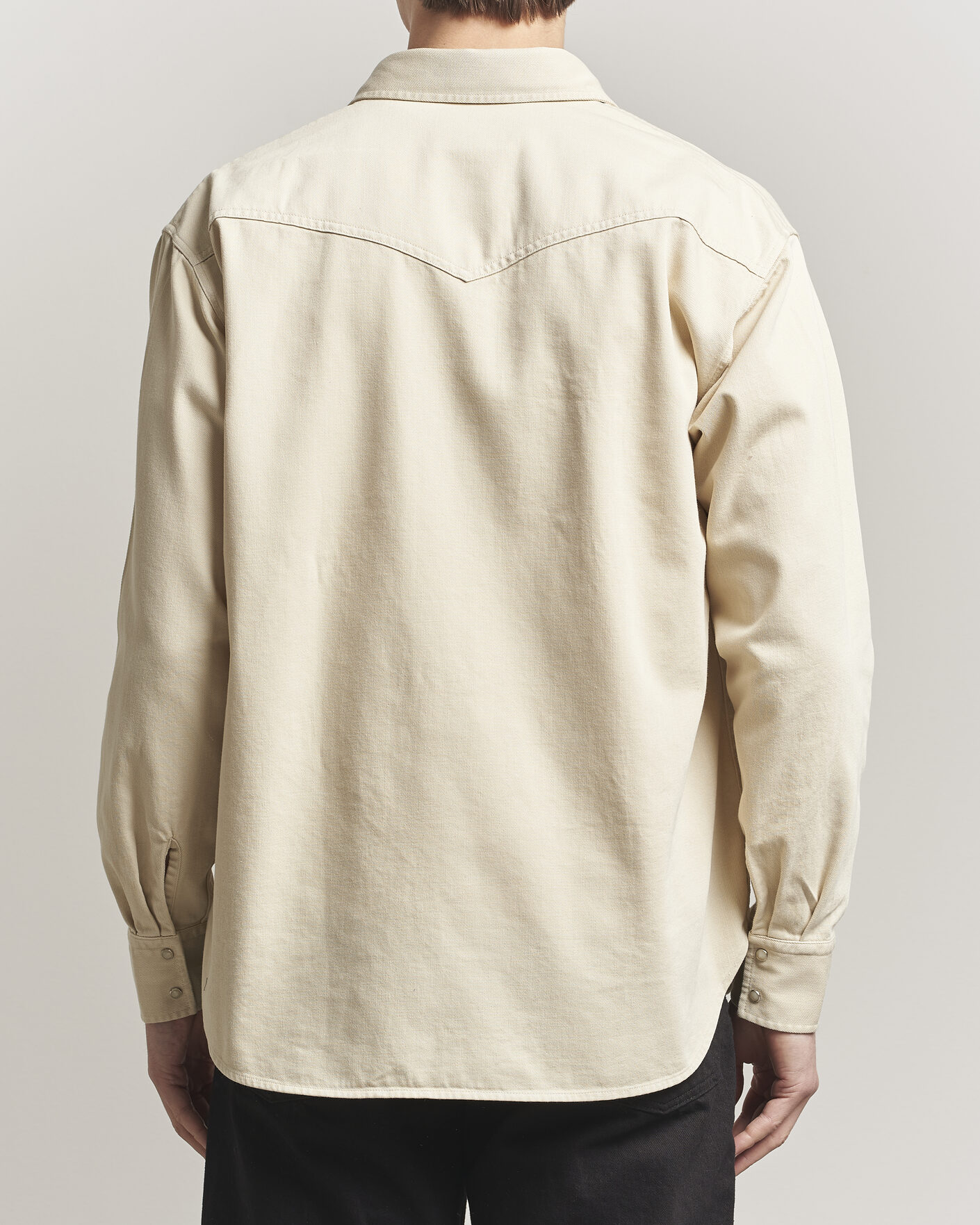 Herren | Hemden | NN07 | Ricky Western Denim Shirt Ivory