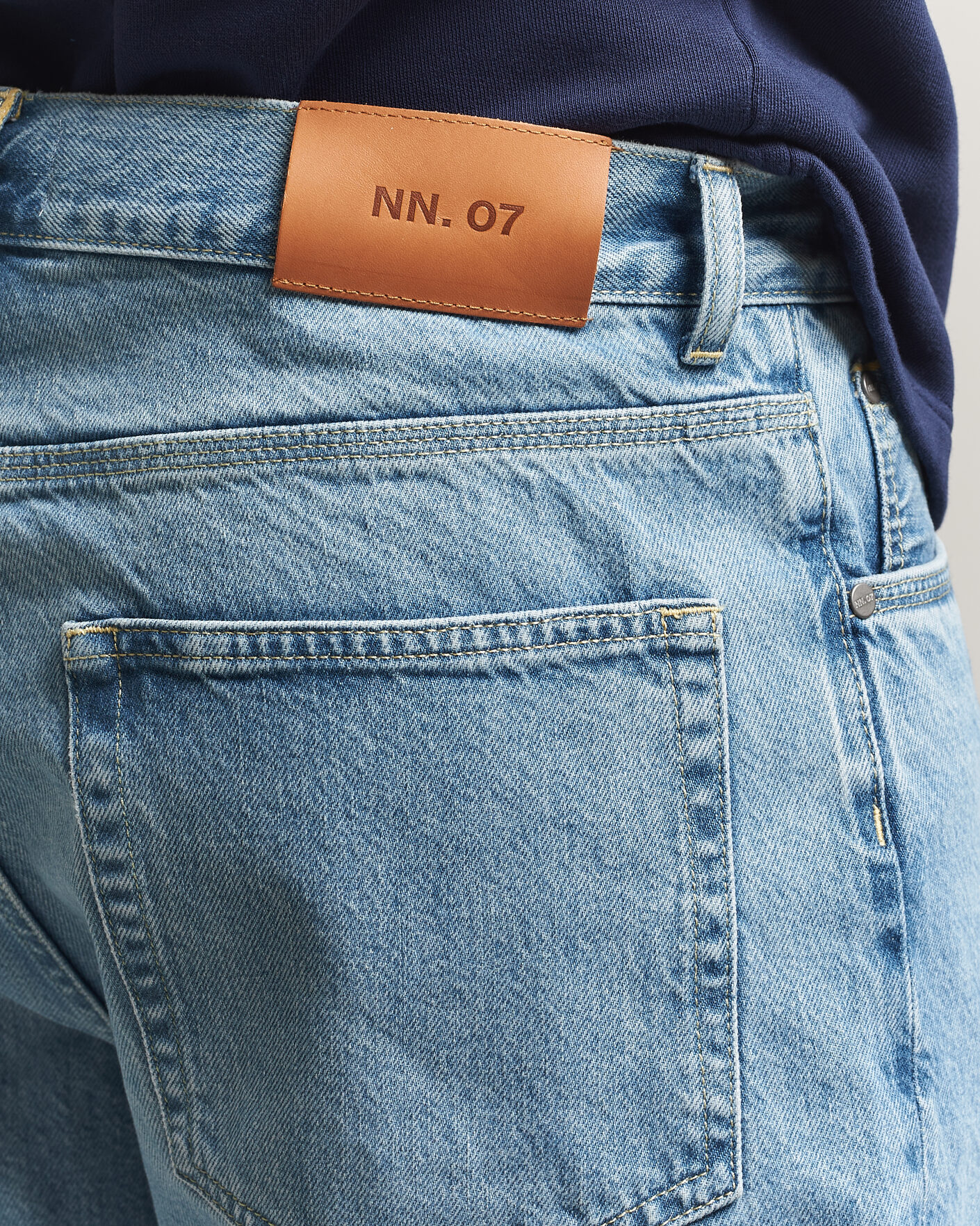 Herren | Hemden | NN07 | Otis Loose Fit Selvedge Jeans Light Blue