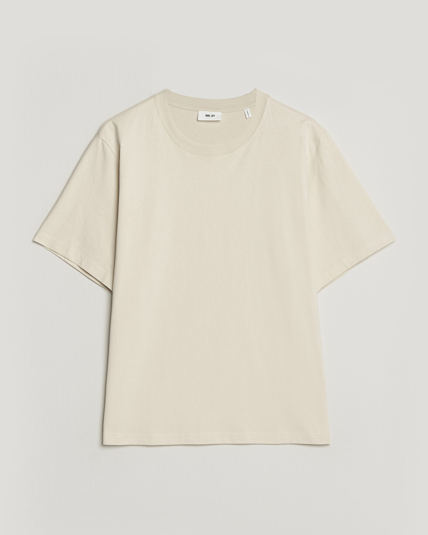 Herren | T-Shirts | NN07 | Jett Washed Crew Neck T-Shirt Ivory