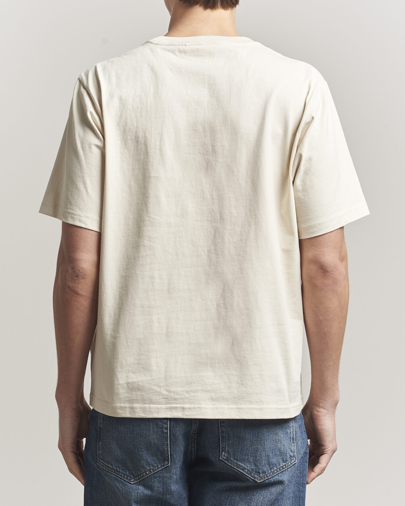 Herren | T-Shirts | NN07 | Jett Washed Crew Neck T-Shirt Ivory