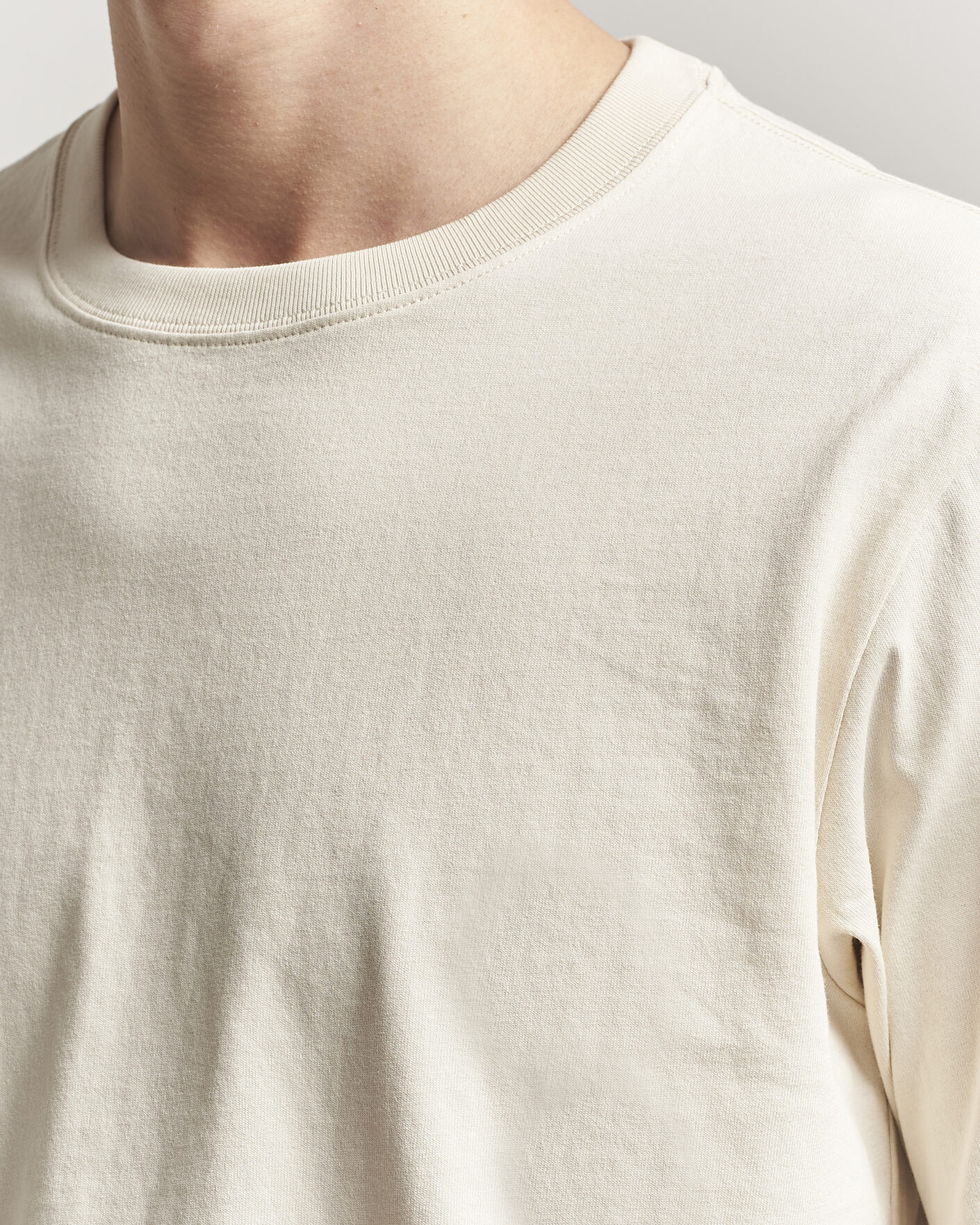 Herren | T-Shirts | NN07 | Jett Washed Crew Neck T-Shirt Ivory