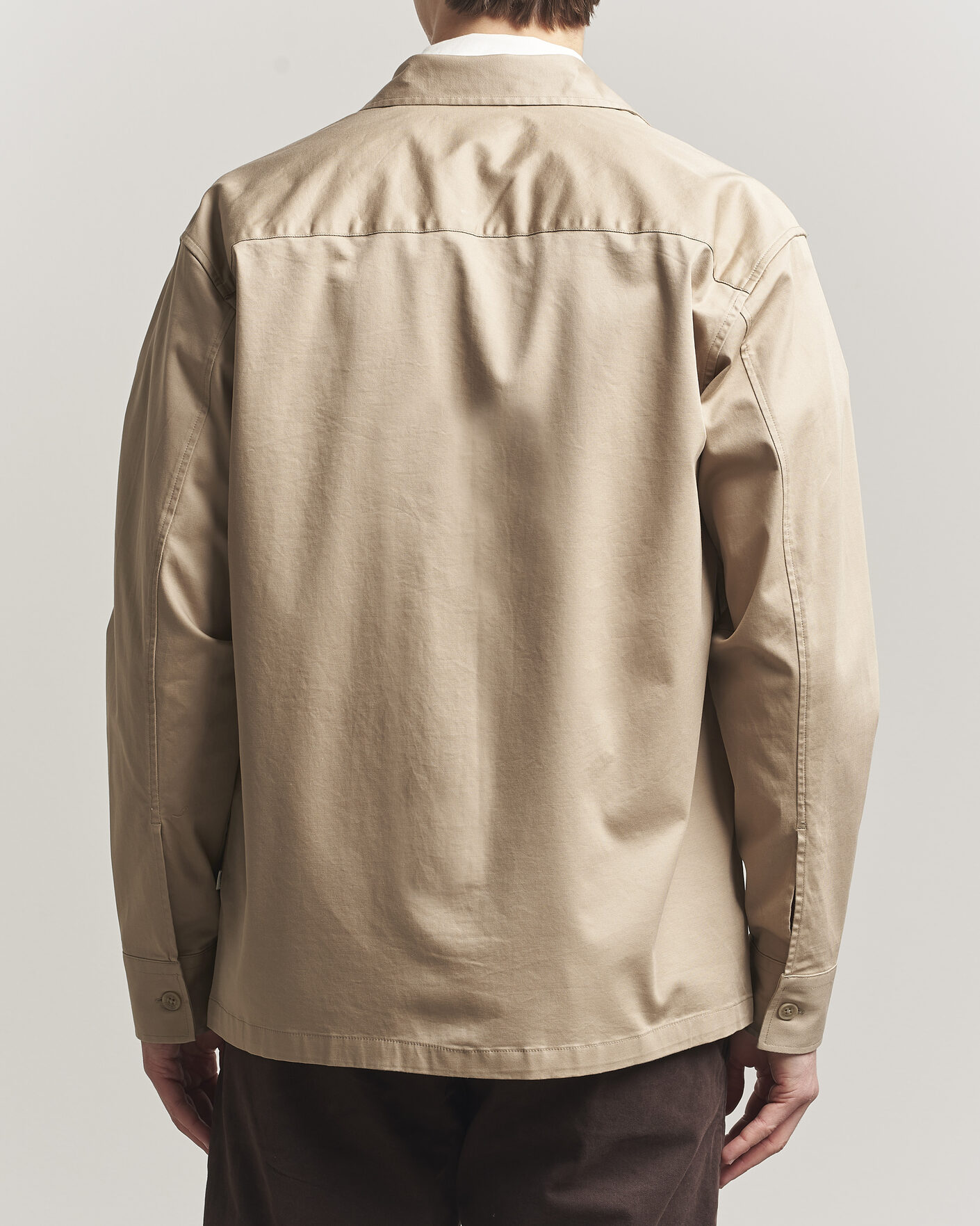 Herren | Hemden | NN07 | Freddy Cotton Overshirt Desert Khaki