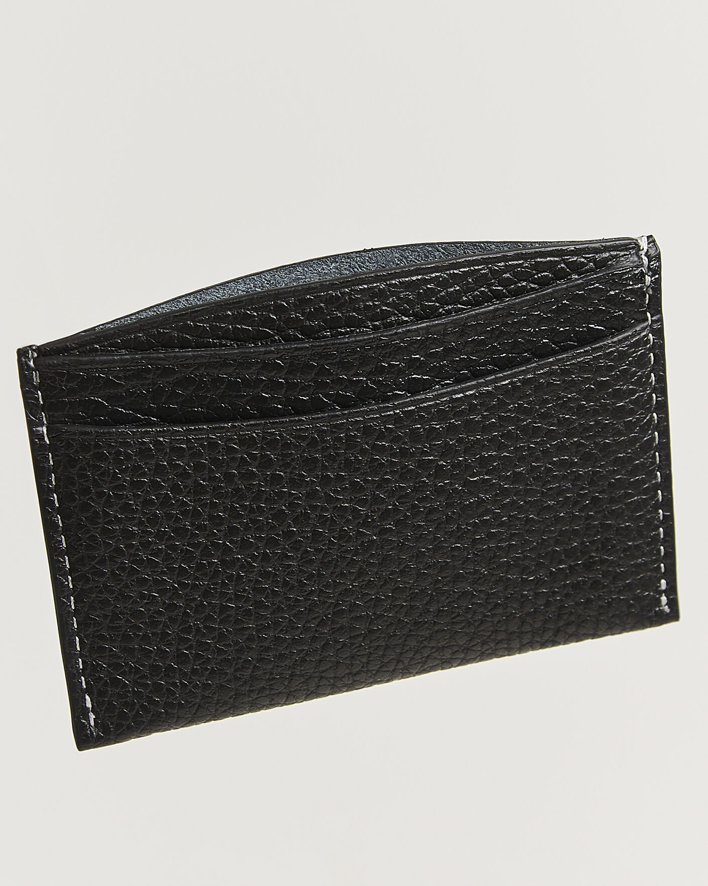Herren | Geldbörsen | NN07 | Grained Leather Card Holder Black