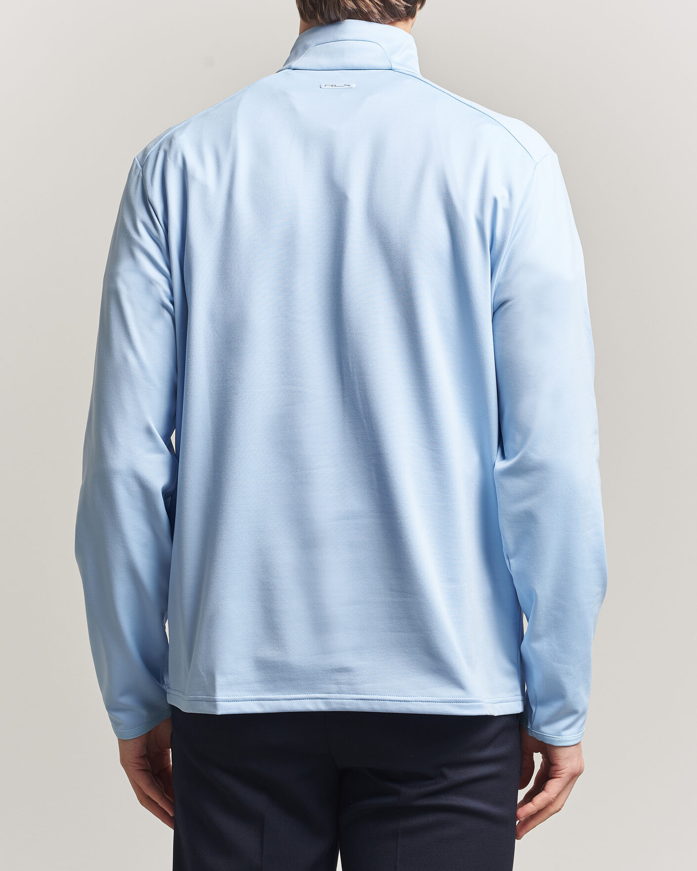 Herren | Golfbekleidung | RLX Ralph Lauren | Luxury Jersey Half Zip Office Blue