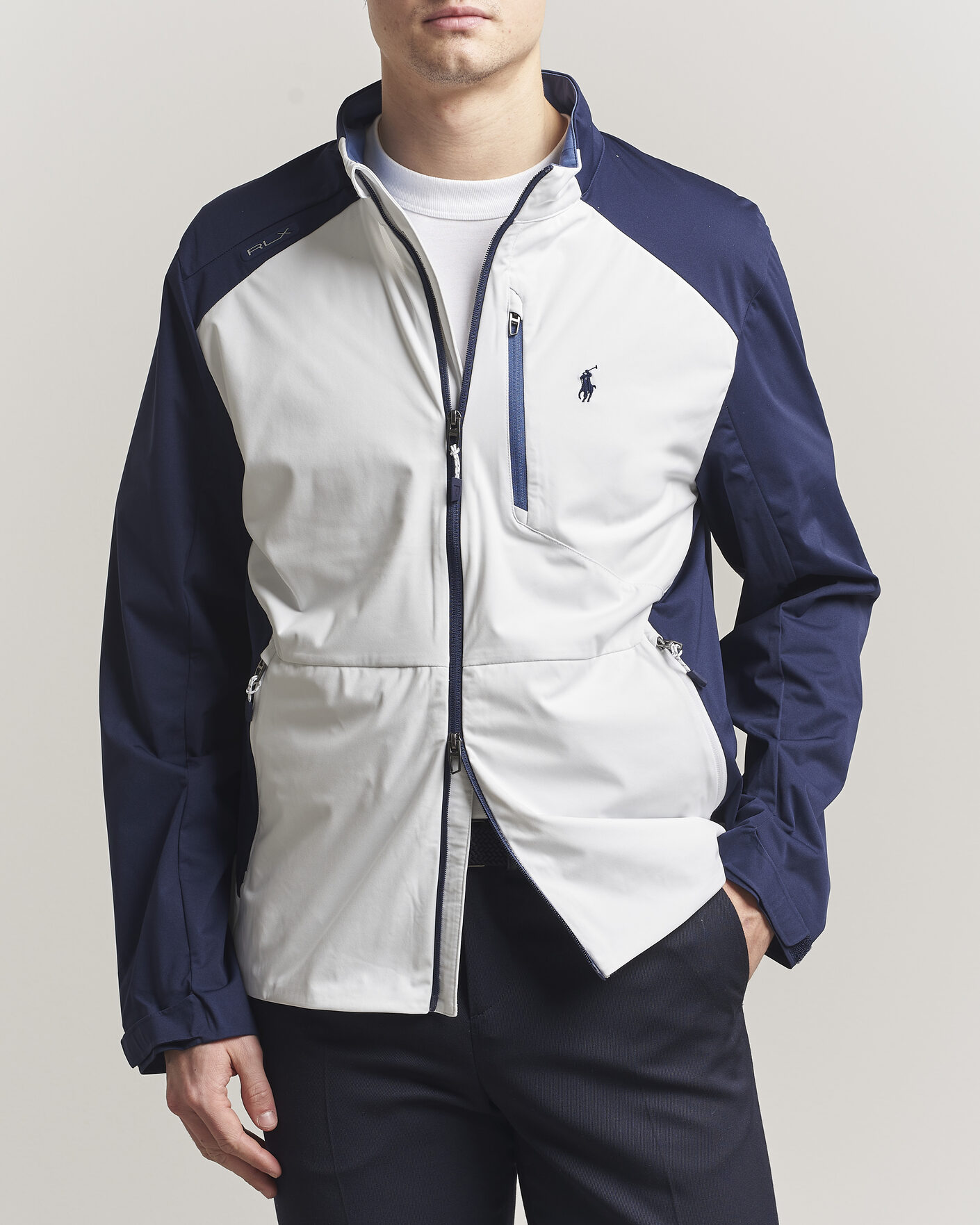 Herren | Jacken | RLX Ralph Lauren | Lightweight Jacket Ceramic White/Refined Navy