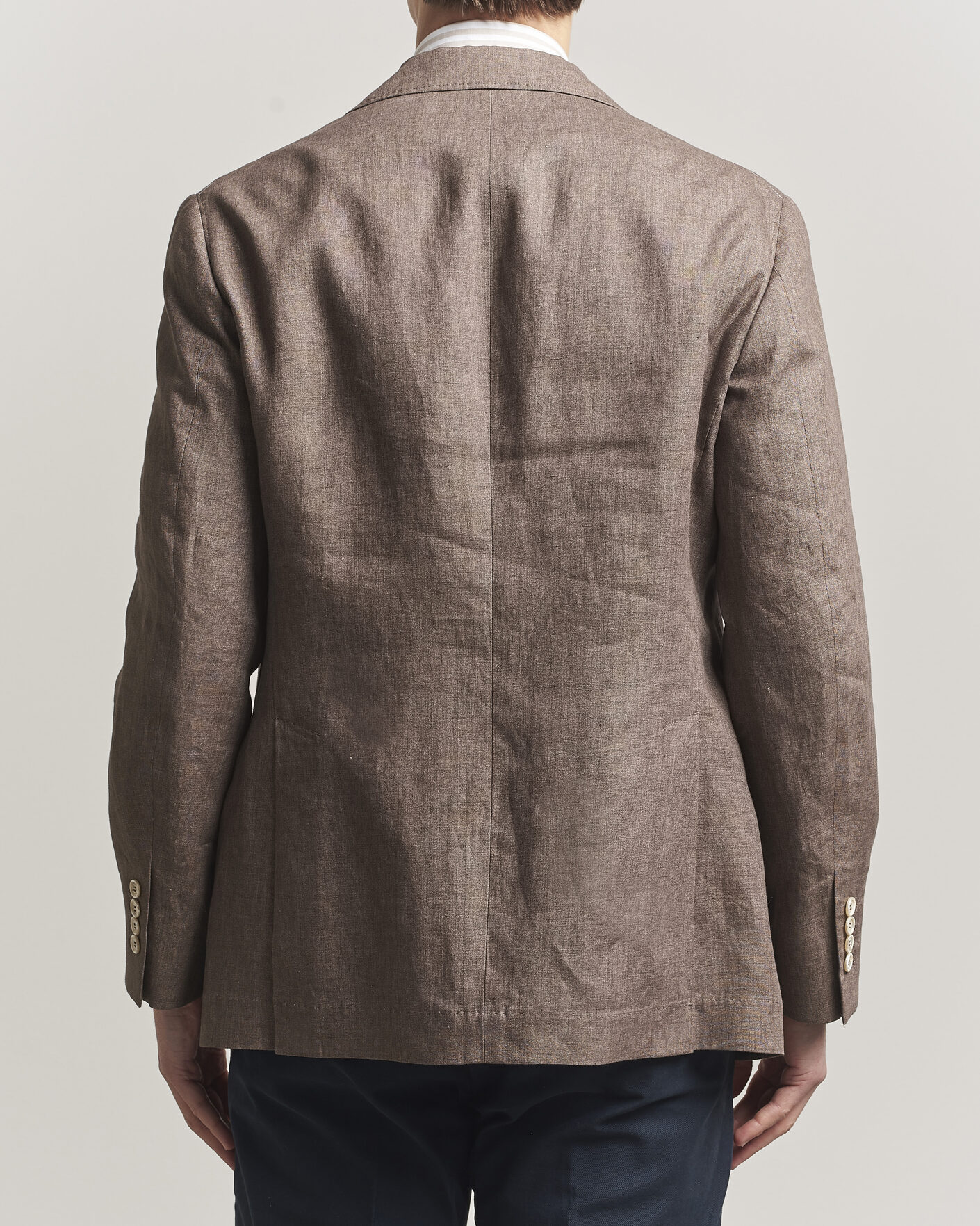 Herren | Sakkos | Brunello Cucinelli | Linen Blazer Dark Brown