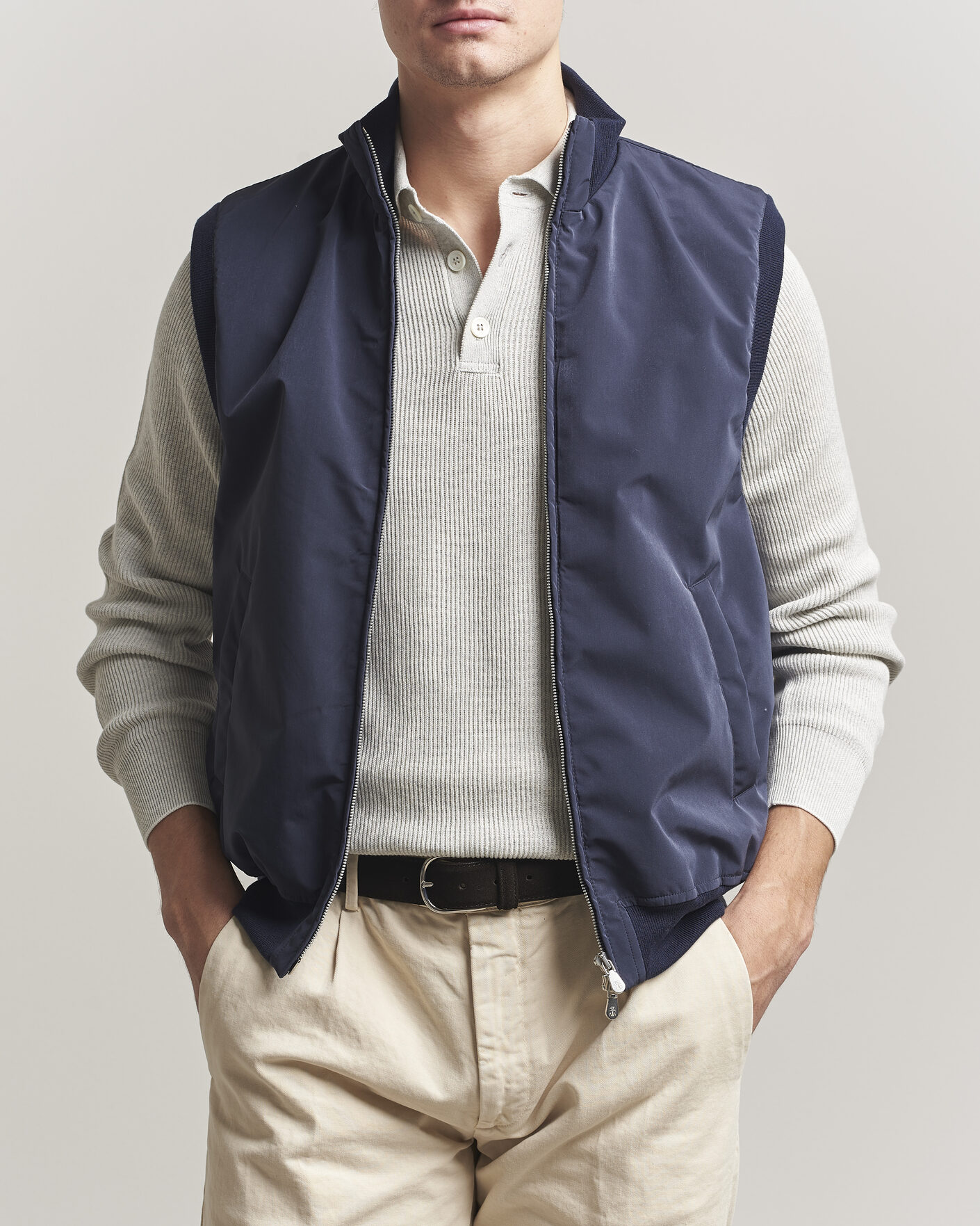 Herren | Westen | Brunello Cucinelli | Nylon Padded Gilet Navy