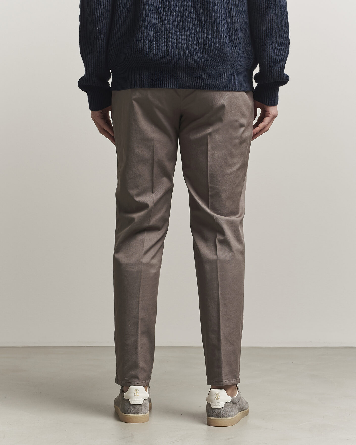 Herren | Hosen | Brunello Cucinelli | Slim Fit Chinos Brown