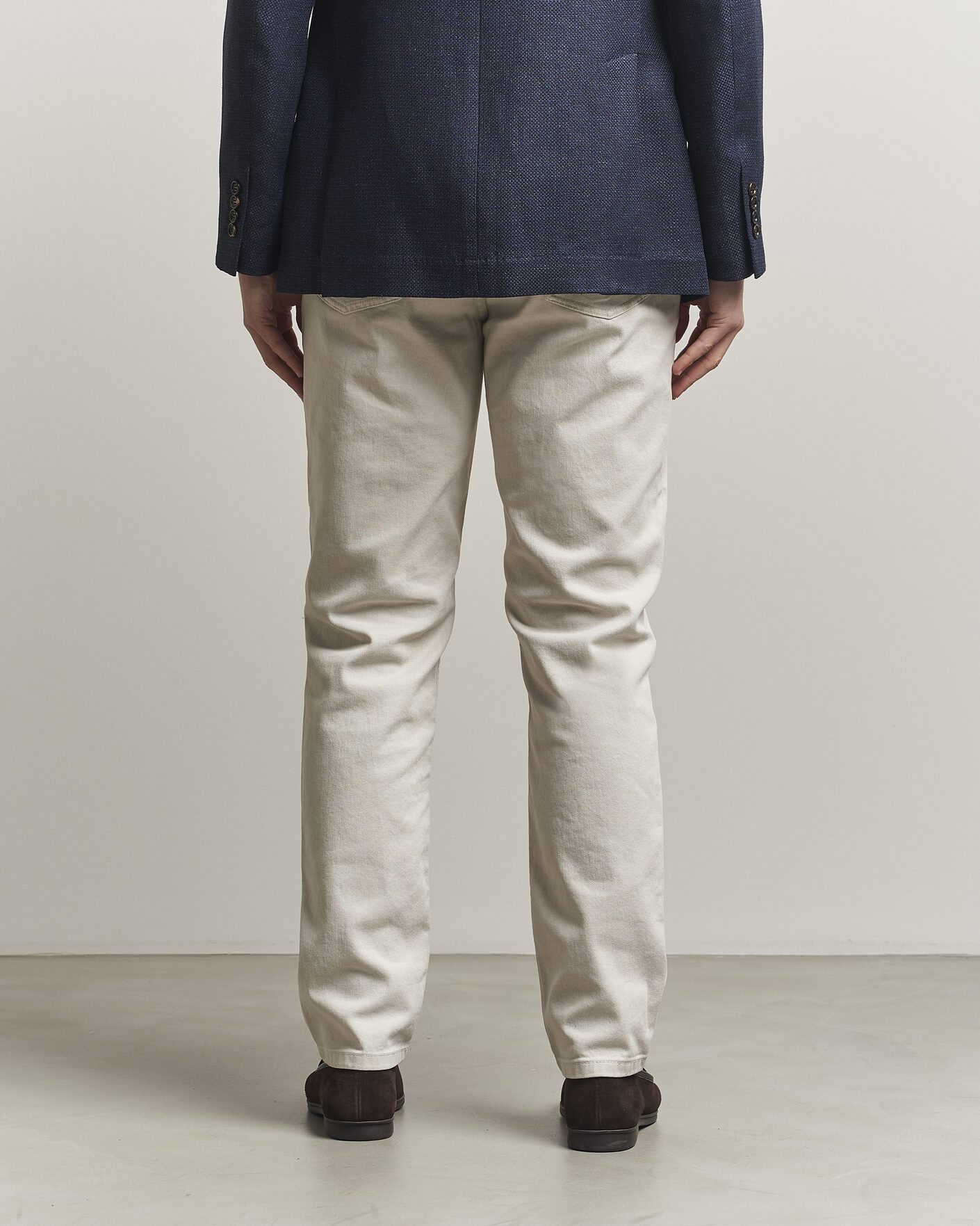 Herren | Hosen | Brunello Cucinelli | Traditional Fit Bull Denim Pants Light Beige