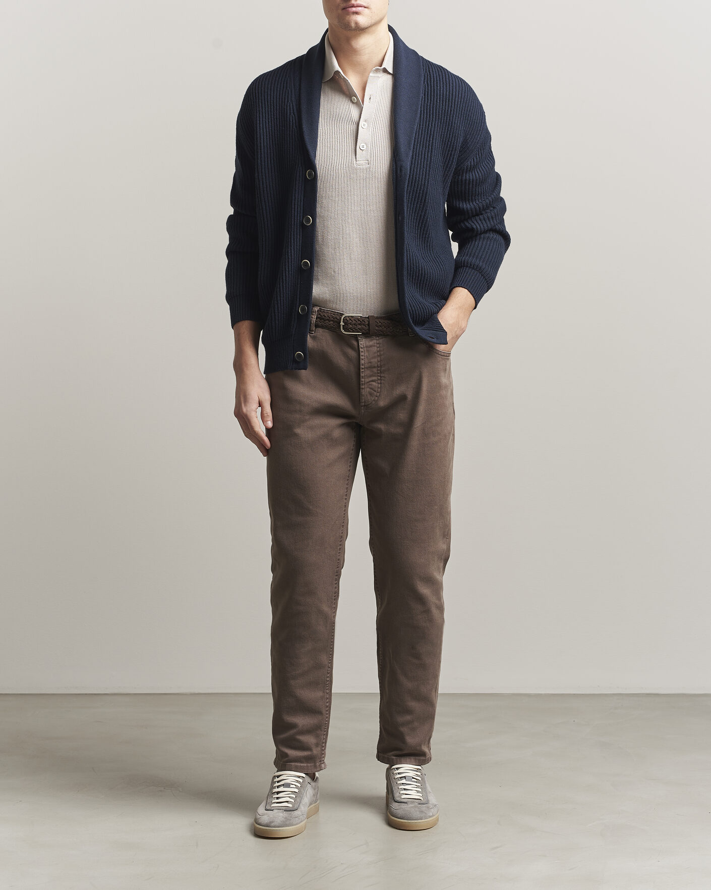 Herren | Hosen | Brunello Cucinelli | Traditional Fit Bull Denim Pants Dark Brown