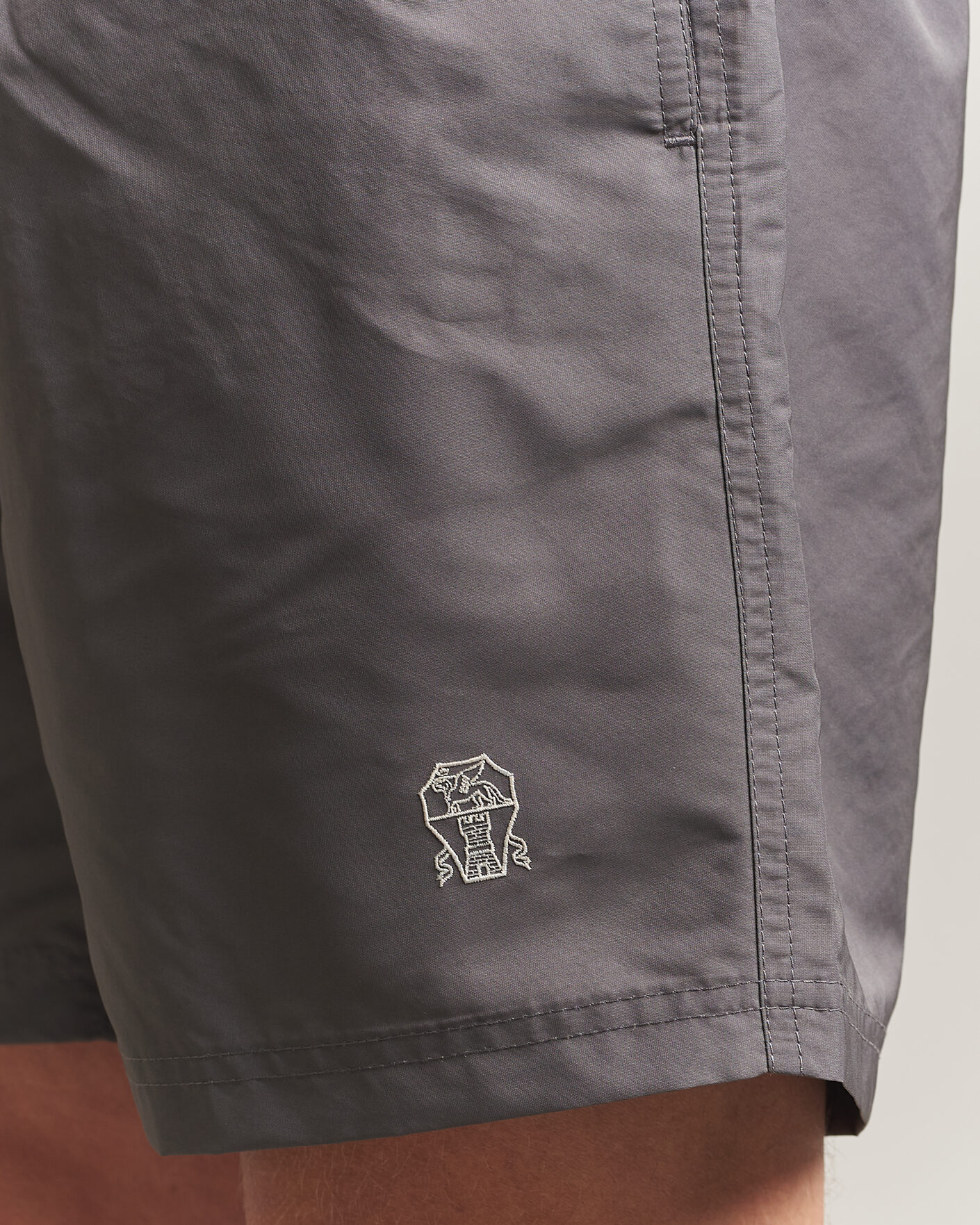 Herren | Badehosen | Brunello Cucinelli | Nylon Swim Trunks Grey
