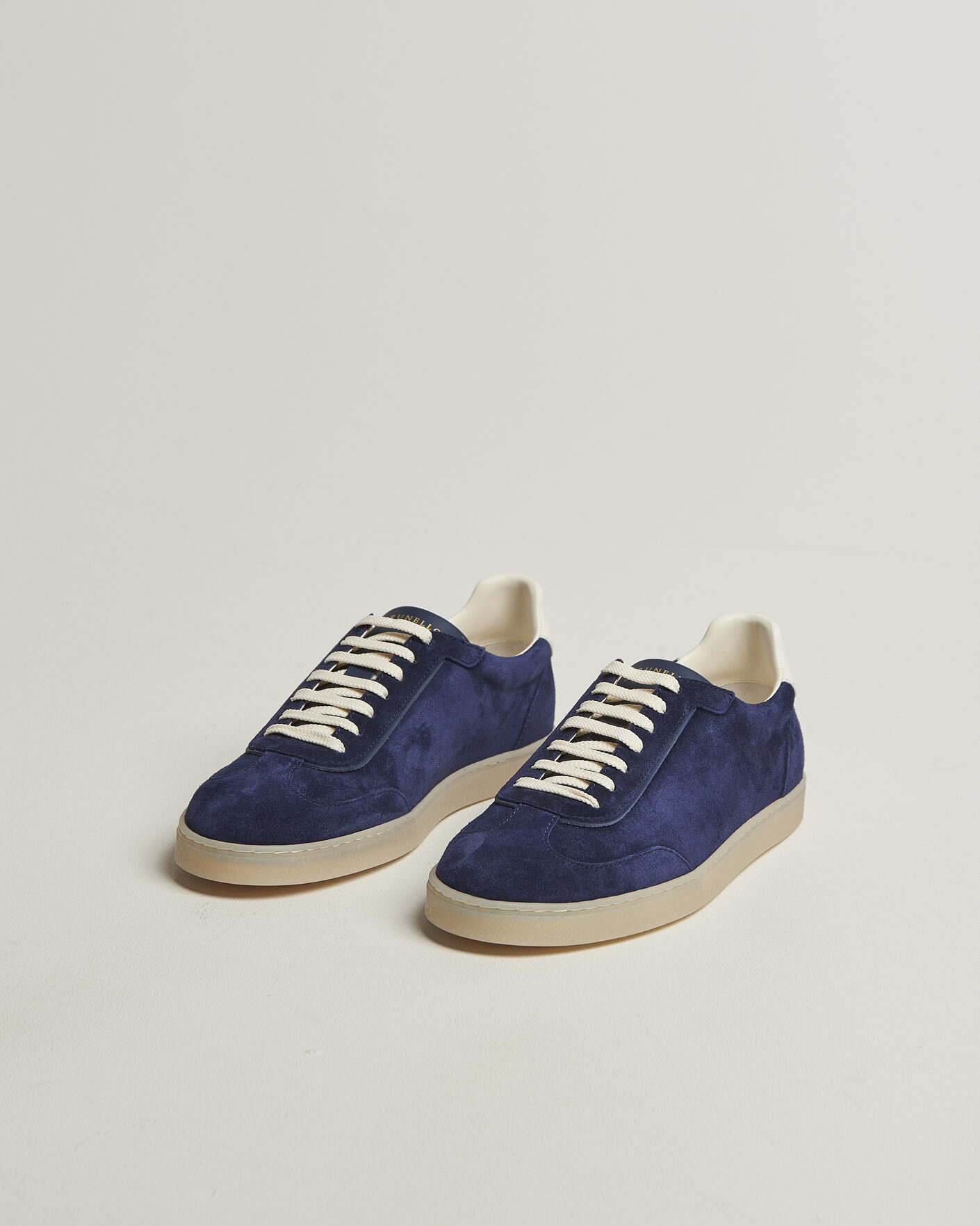 Herren | Sneaker | Brunello Cucinelli | Low Top Sneakers Navy Suede