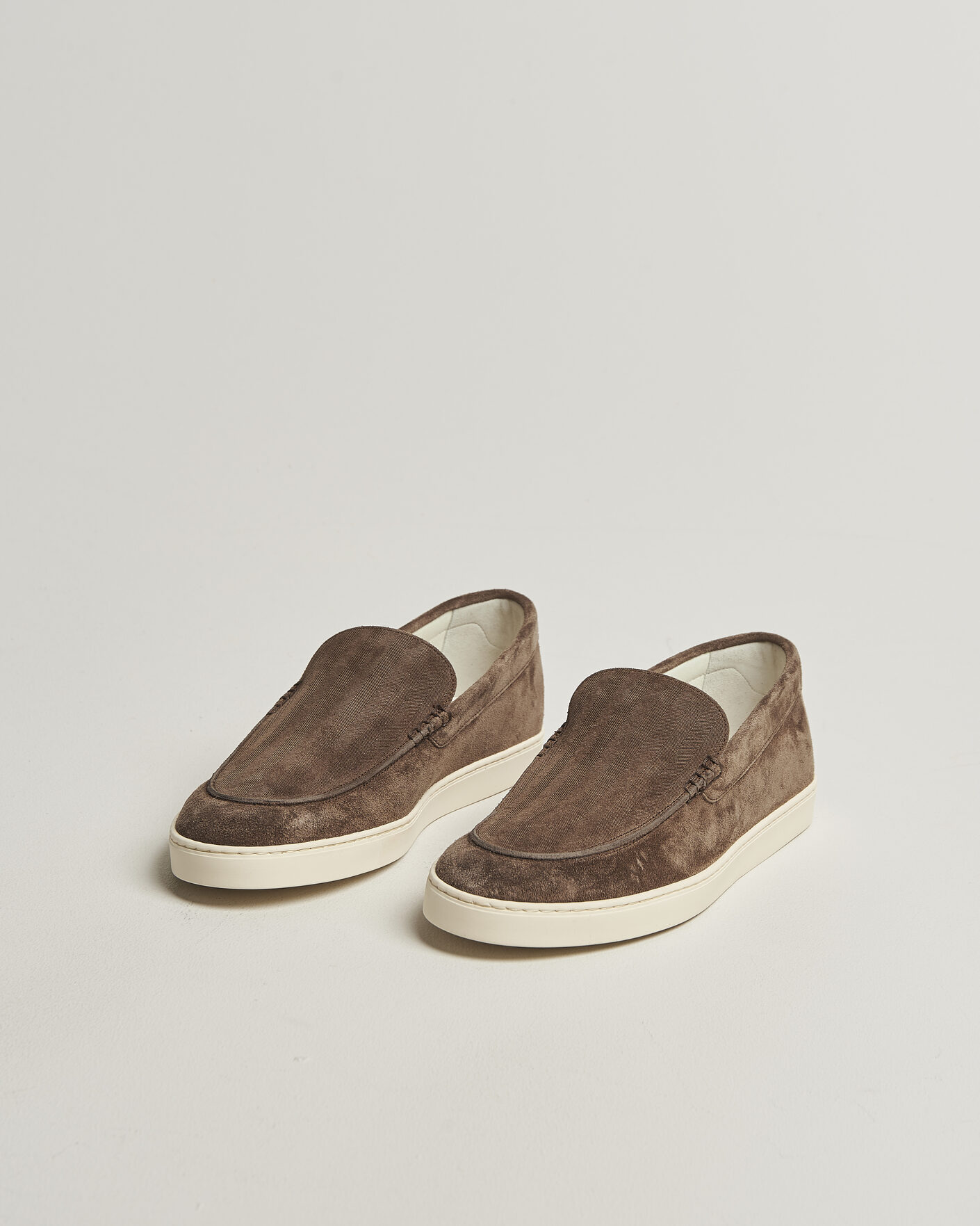 Herren | Loafer | Brunello Cucinelli | Moccasin Shoes Dark Brown Suede