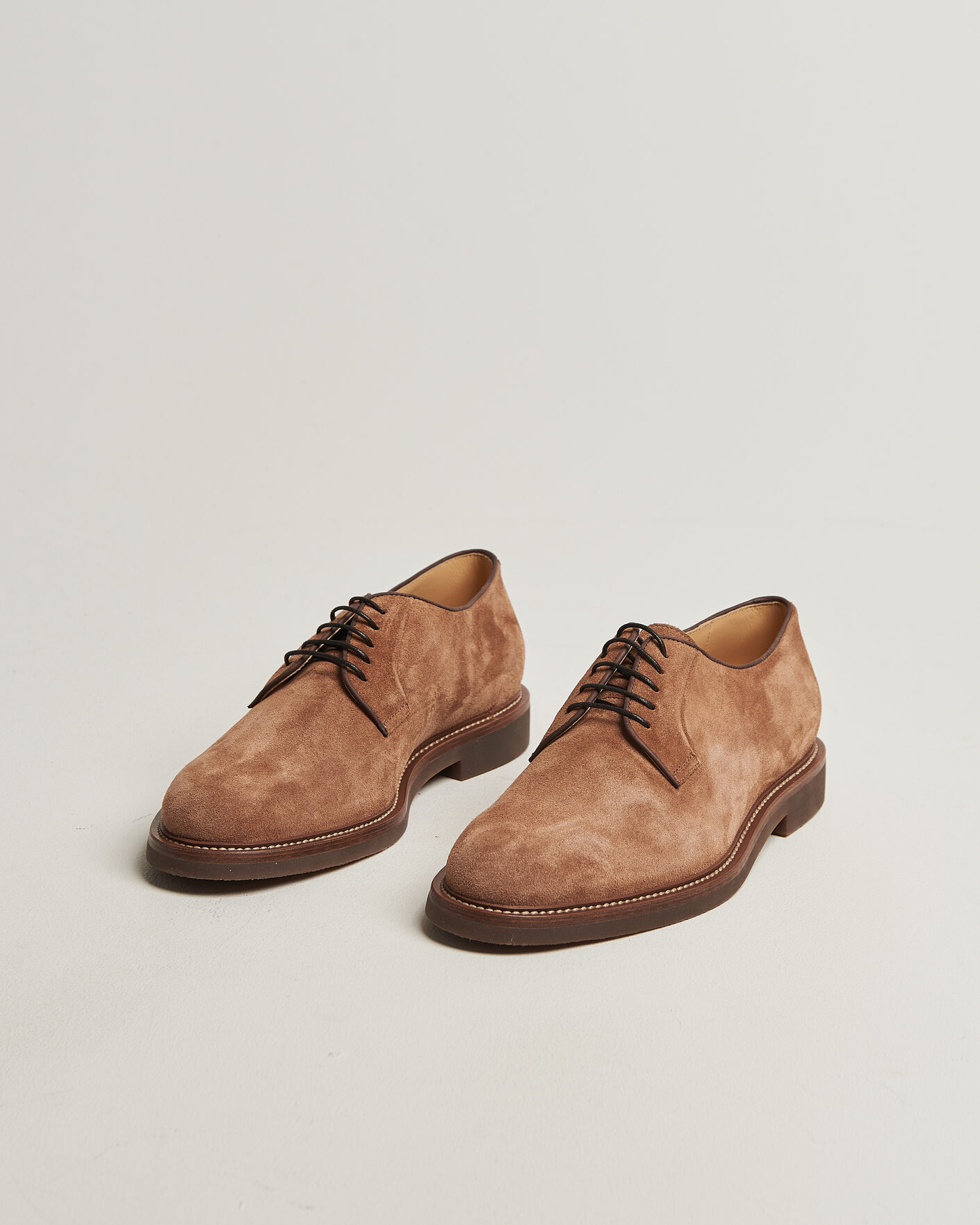 Herren | Derby | Brunello Cucinelli | Derby Shoes Brown Suede