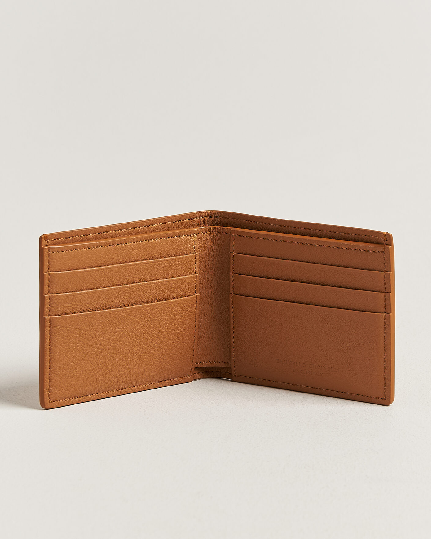 Herren | Geldbörsen | Brunello Cucinelli | Nubuck Leather Wallet Cognac