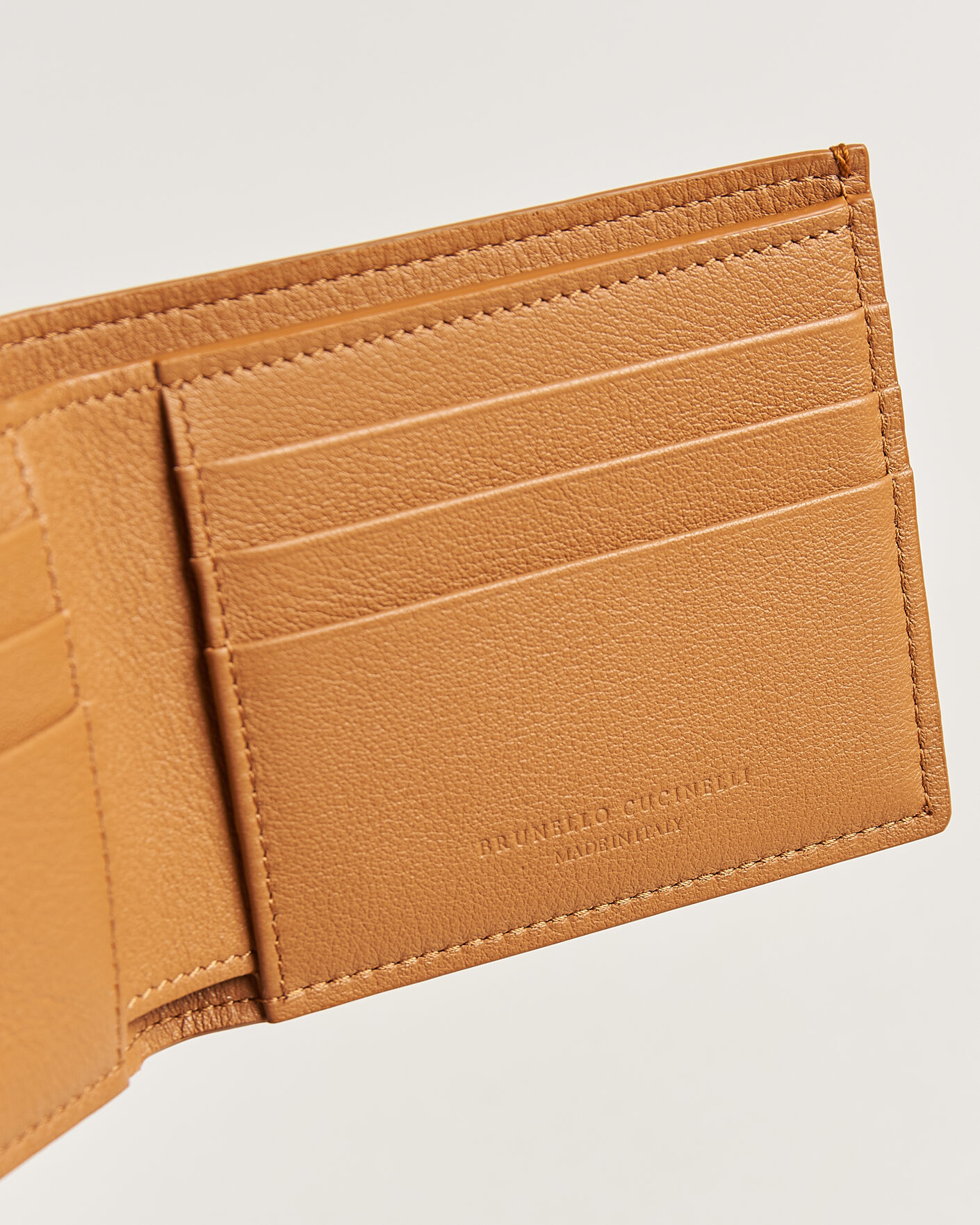 Herren | Geldbörsen | Brunello Cucinelli | Nubuck Leather Wallet Cognac