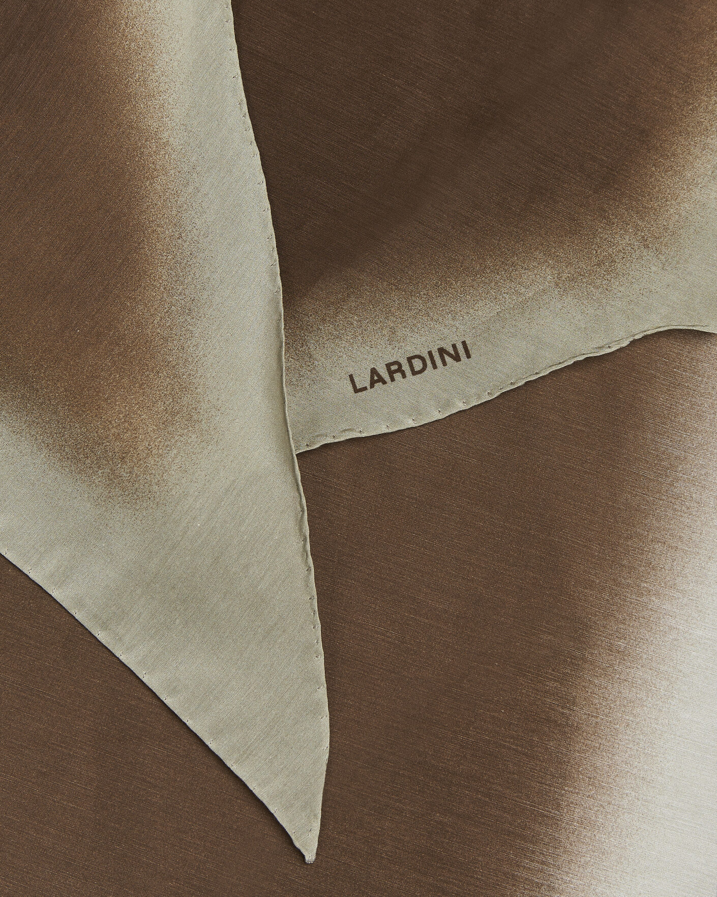 Herren | Tücher | Lardini | Cotton/Silk Scarf Brown